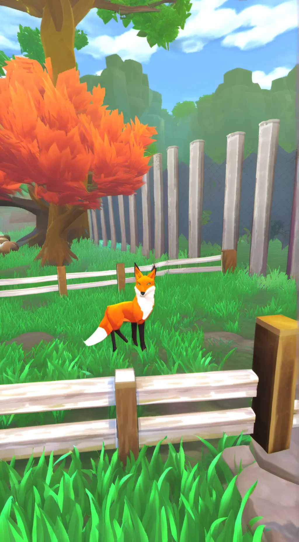 ai character: Blake and Scarlett background