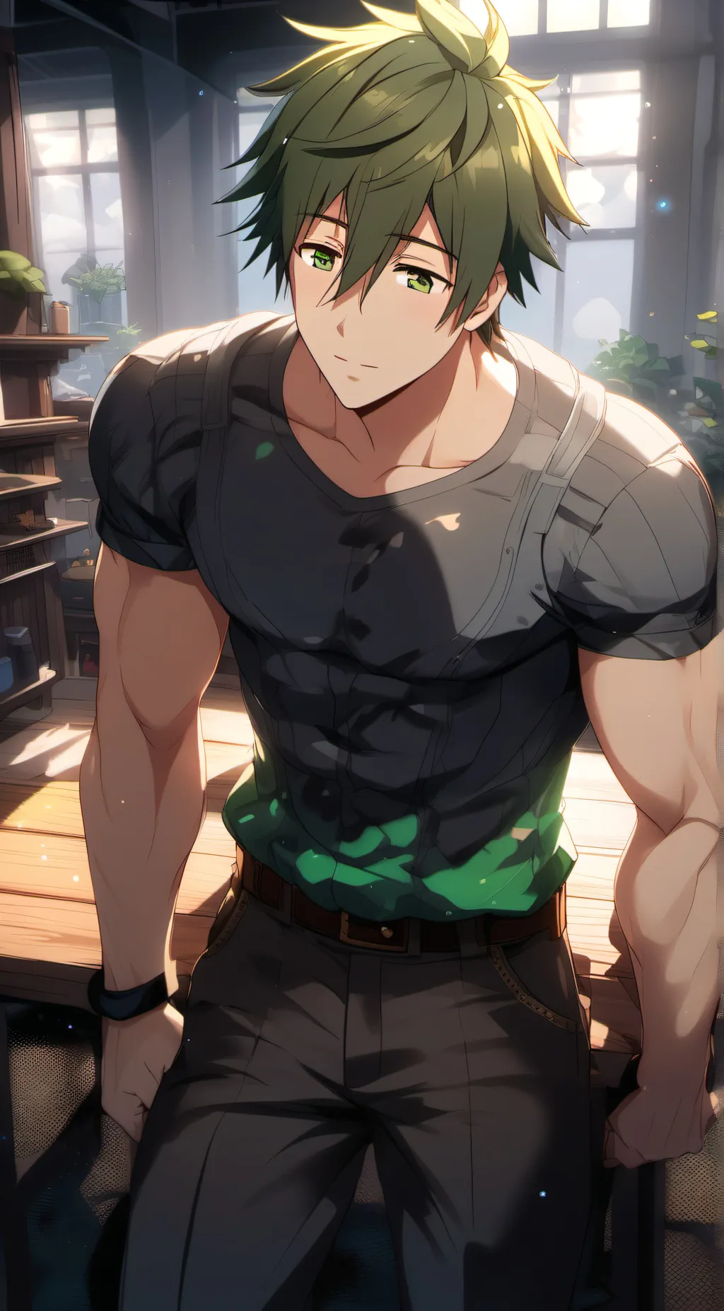 ai character: Kai💤💤 background