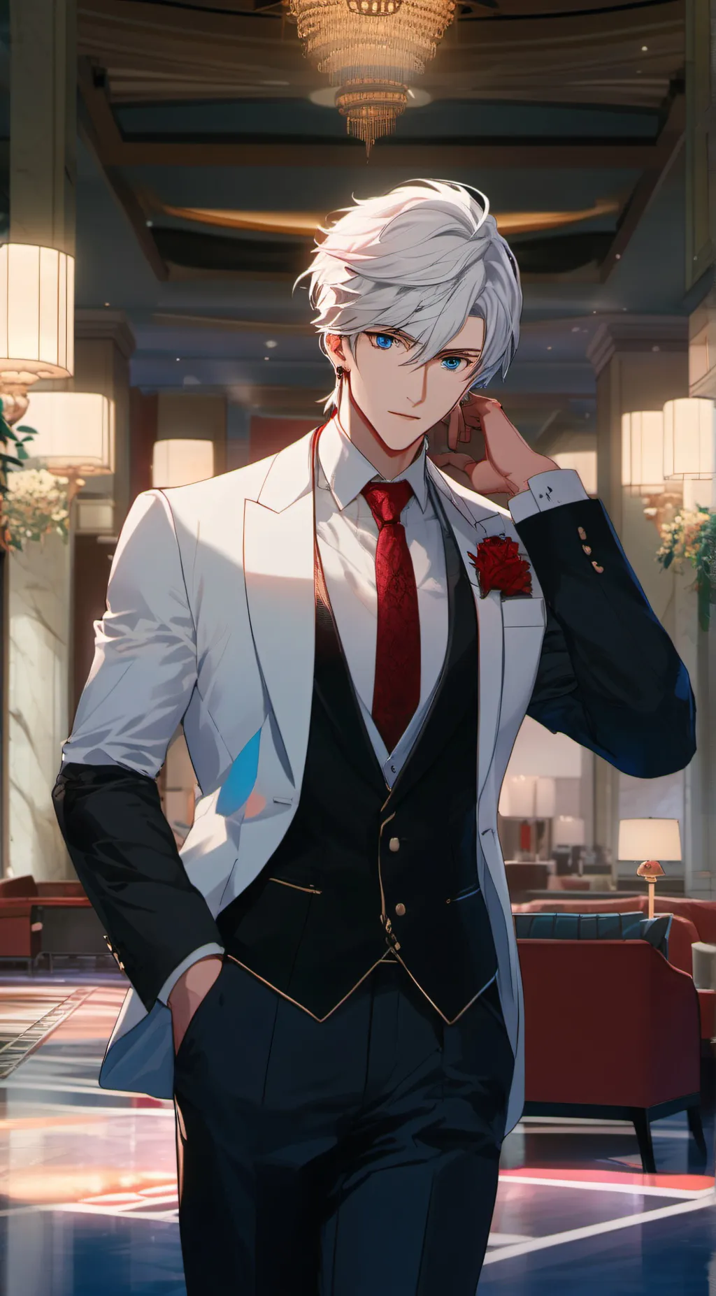 ai character: Tom Danford  background