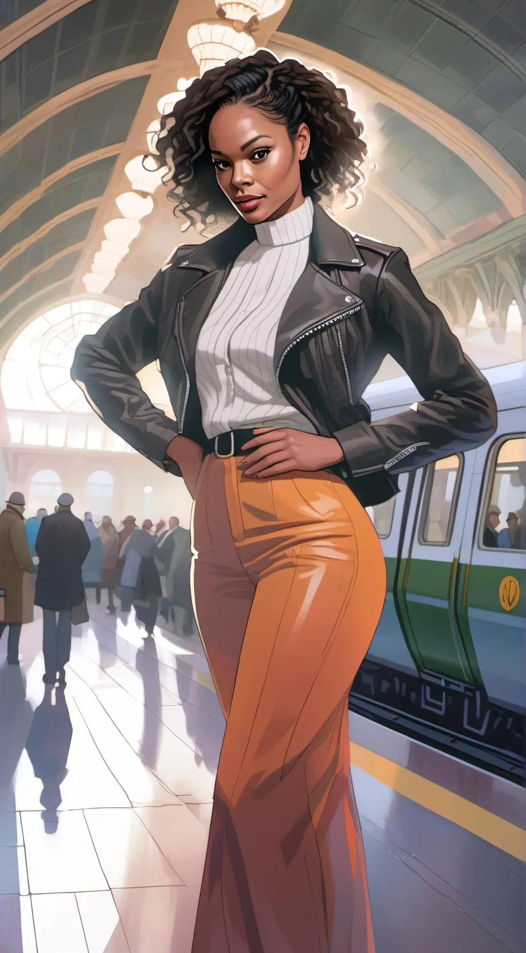 ai character: Zara background