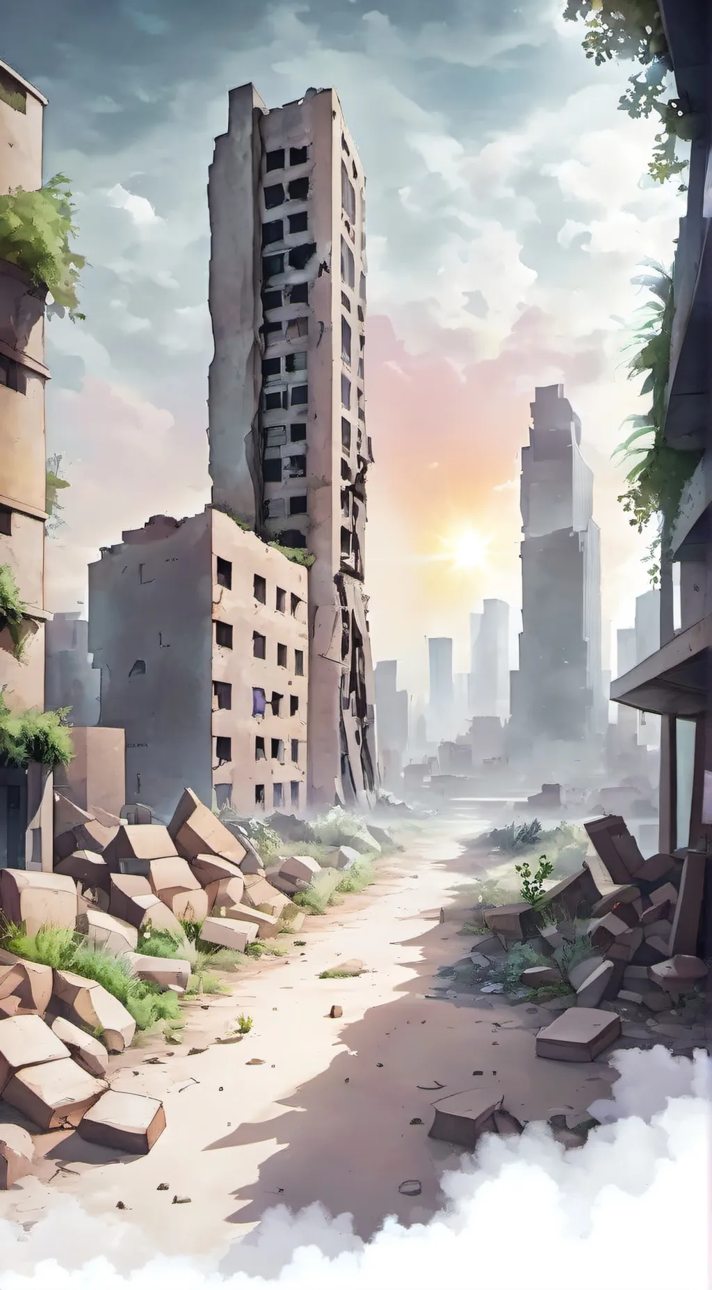 ai character: Project Transfur.  background