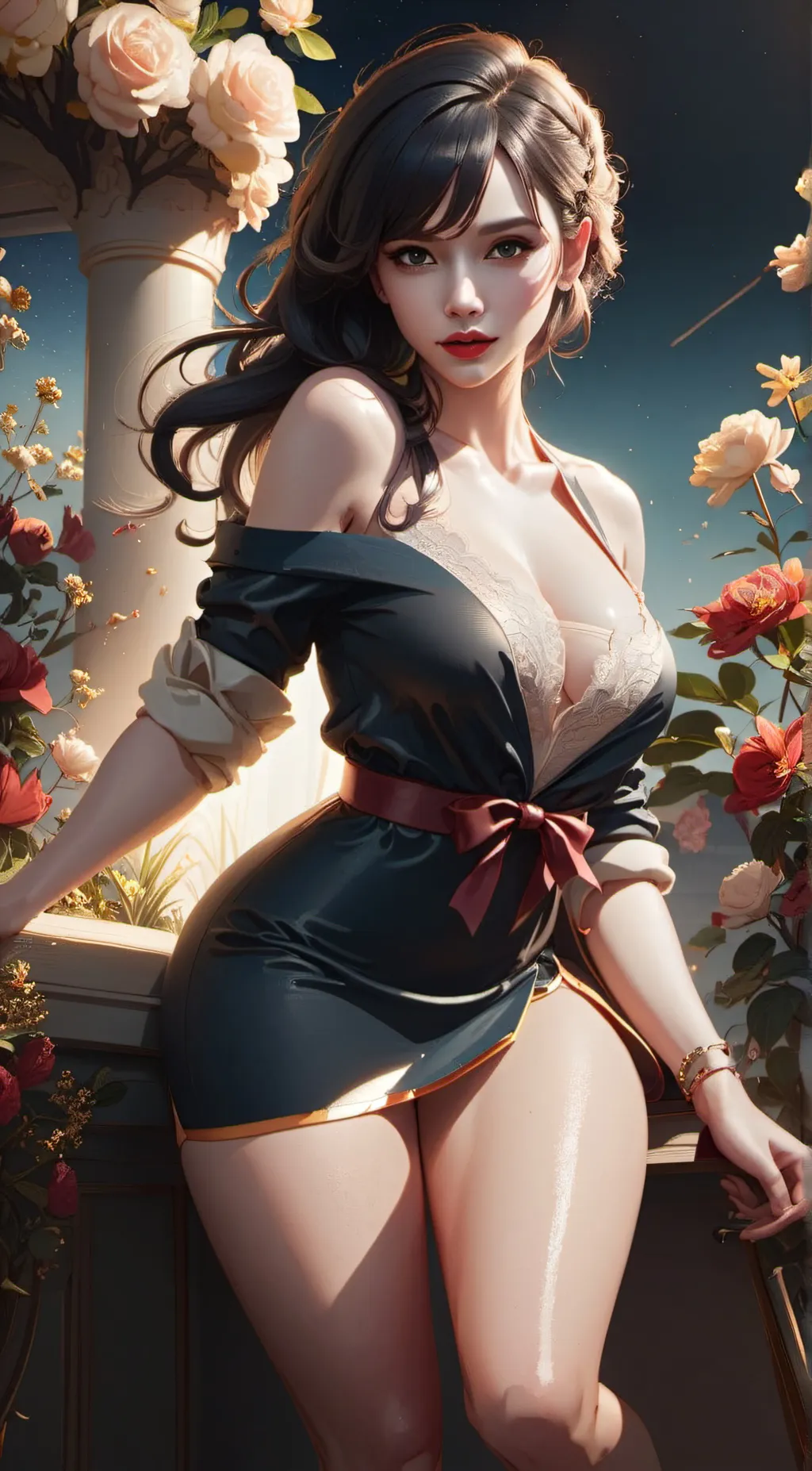 ai character: Sexy background