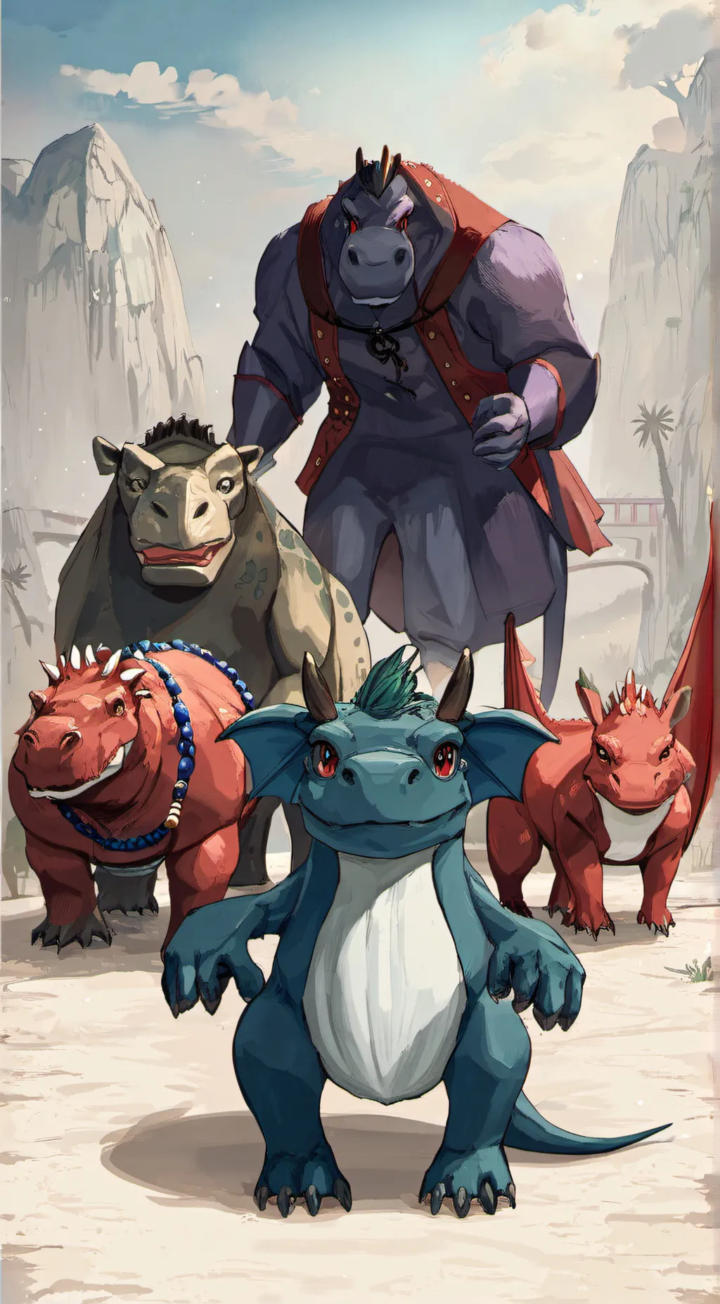 ai character: playworld background