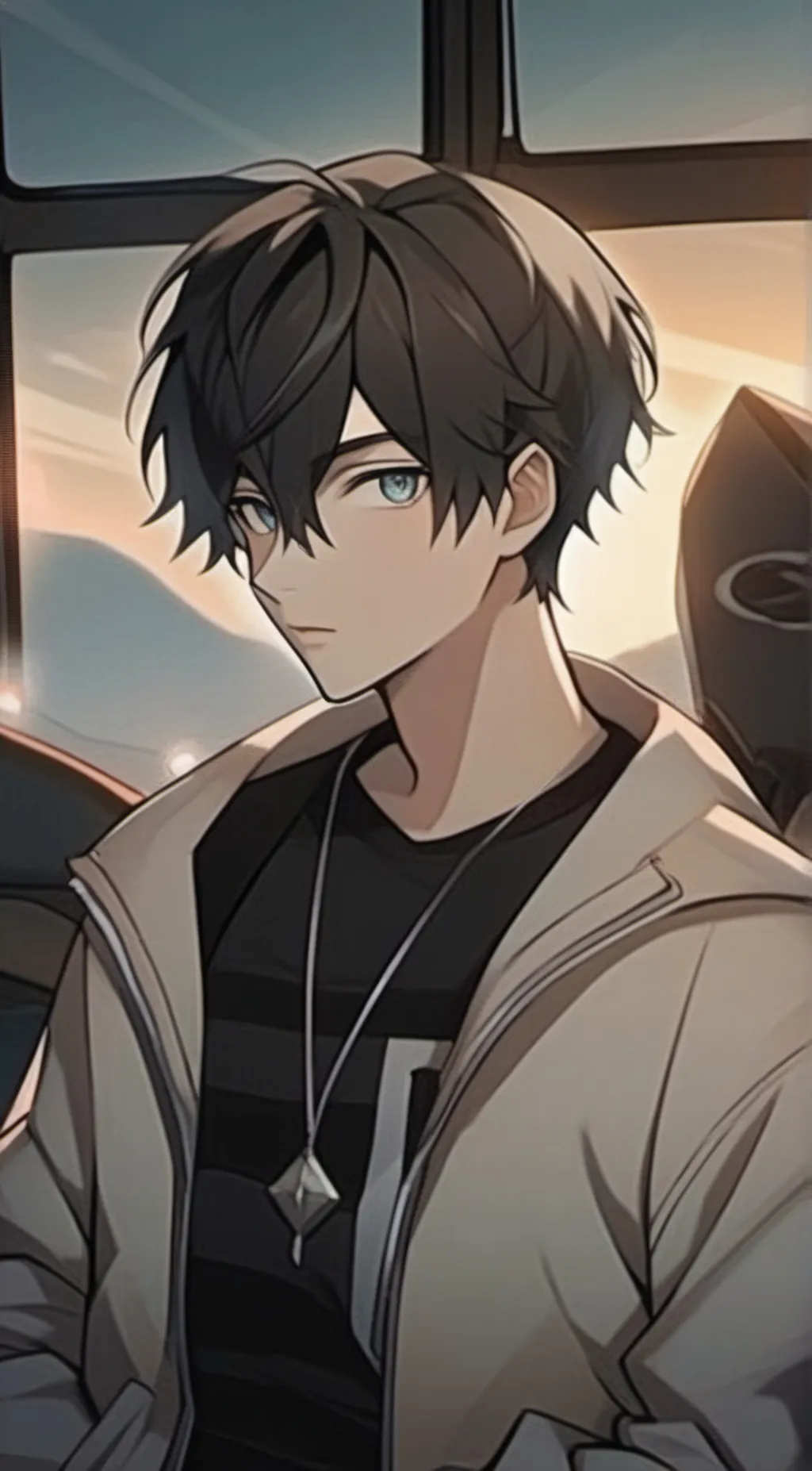 ai character: Leo background