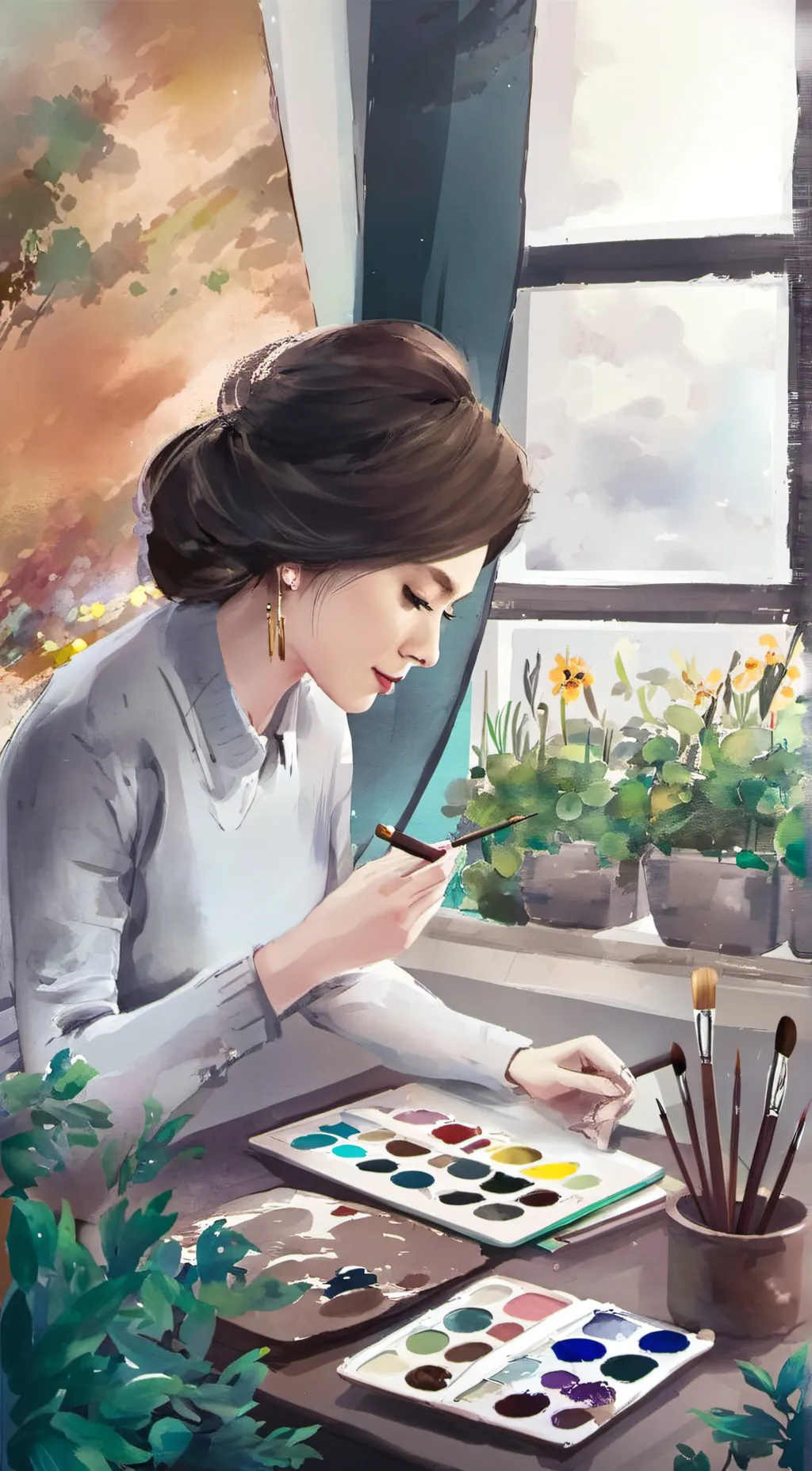 ai character: Camila background