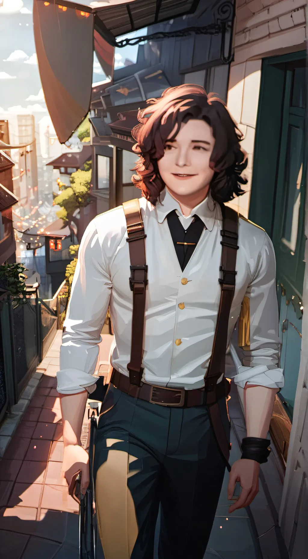 ai character:  noah reinke background