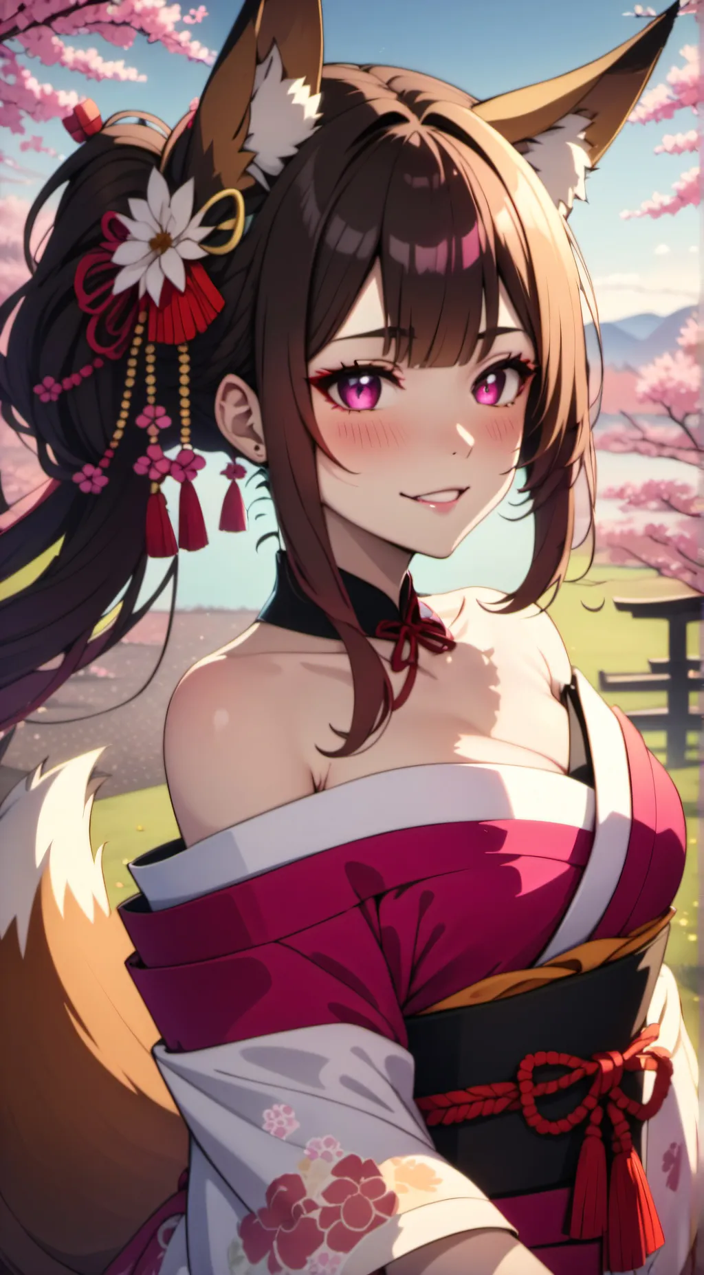 ai character: Mokio Kiyoko background