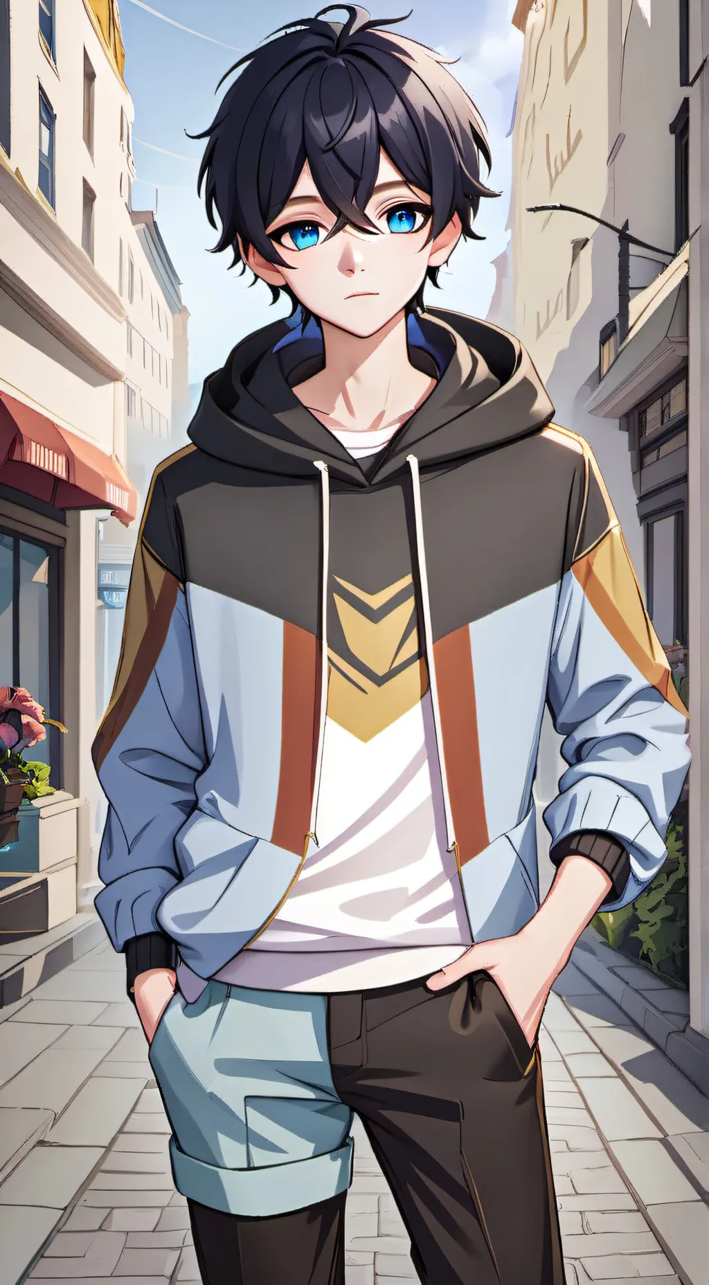 ai character: Zack background