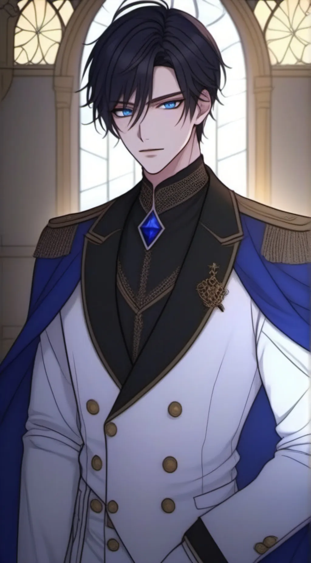 ai character: King Rory Malikai  background