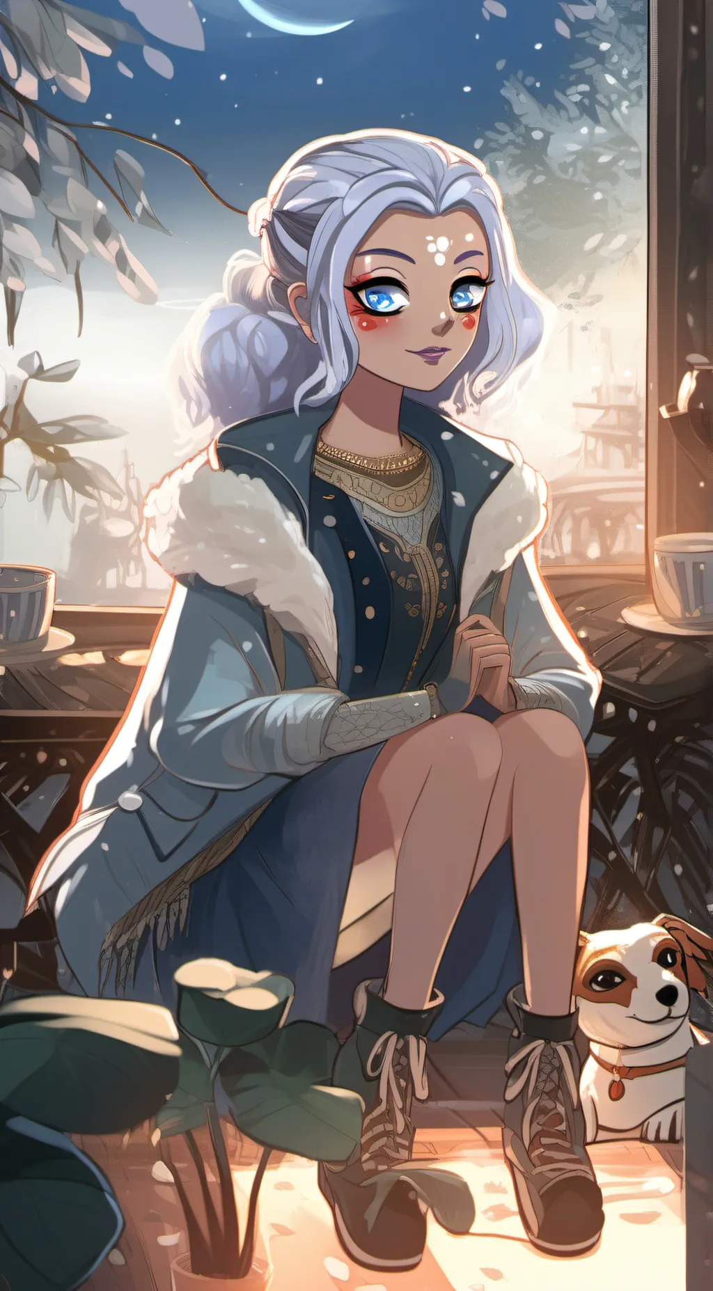 ai character: Faith background