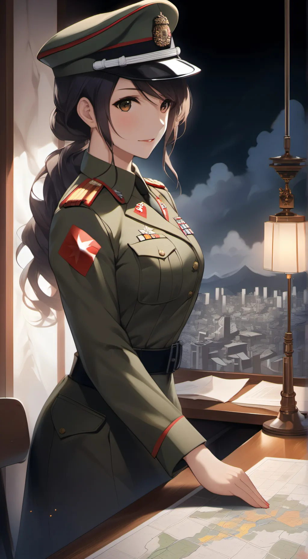 ai character: Miyuki Tomori background