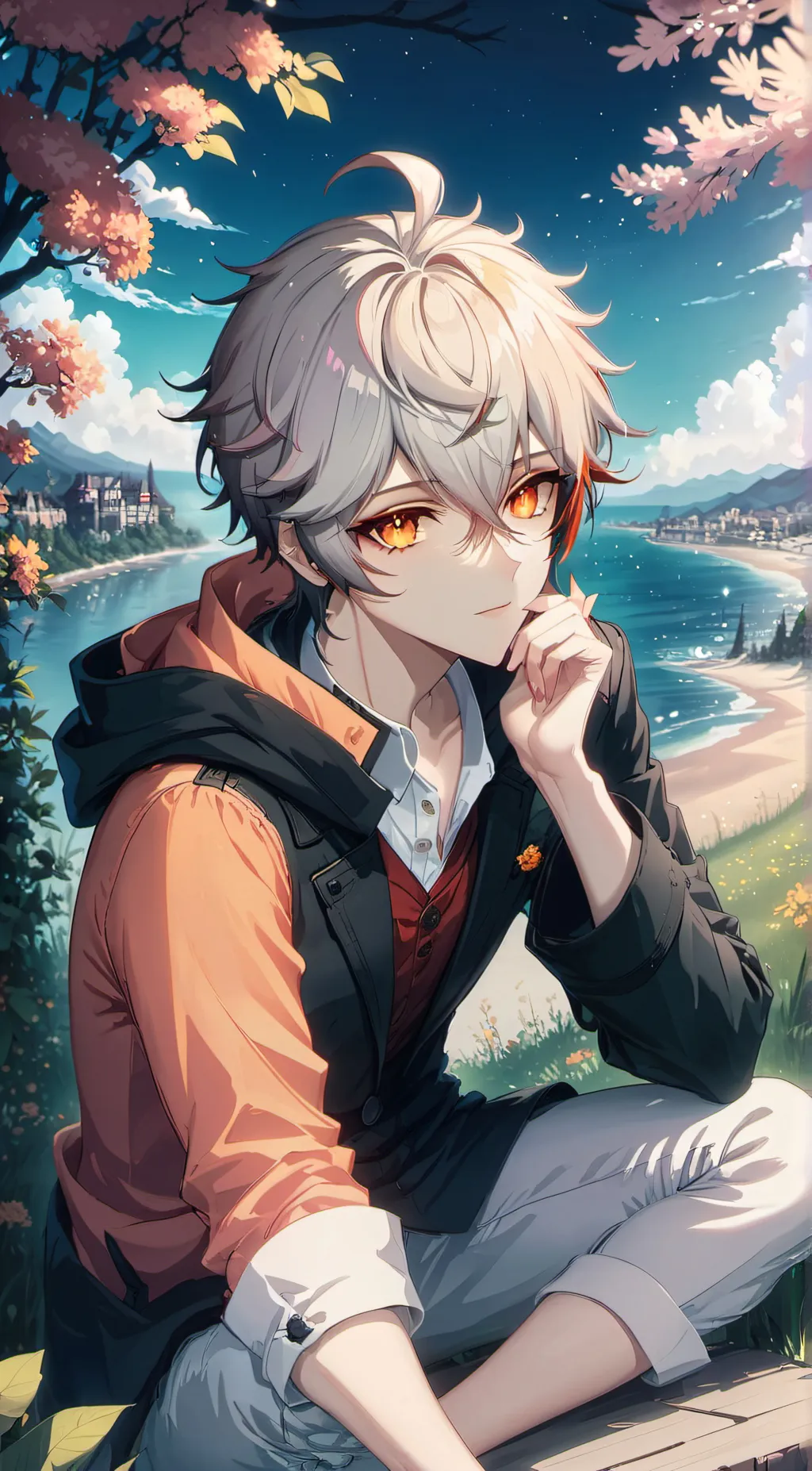 ai character: Max background