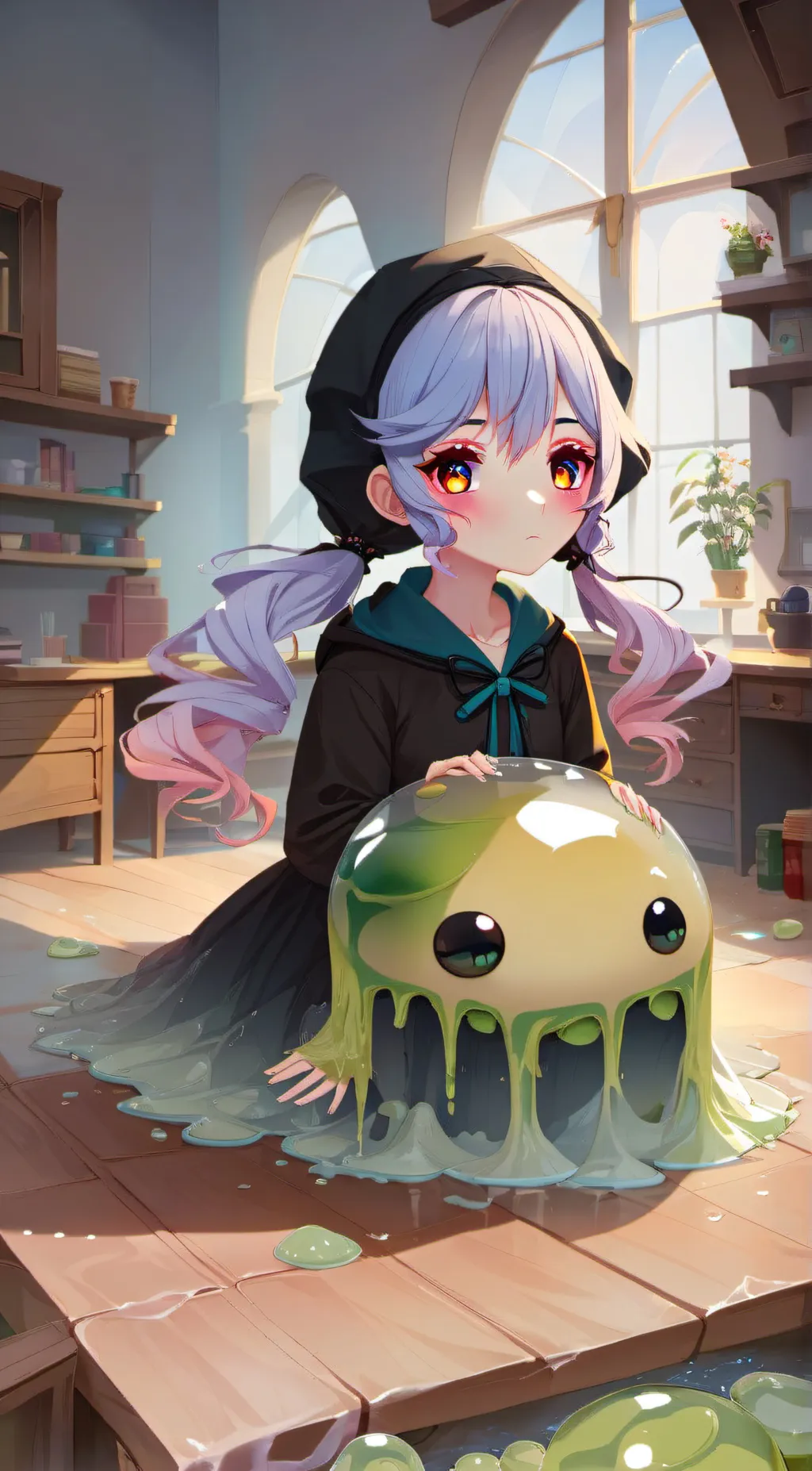 ai character: Scarlett  background