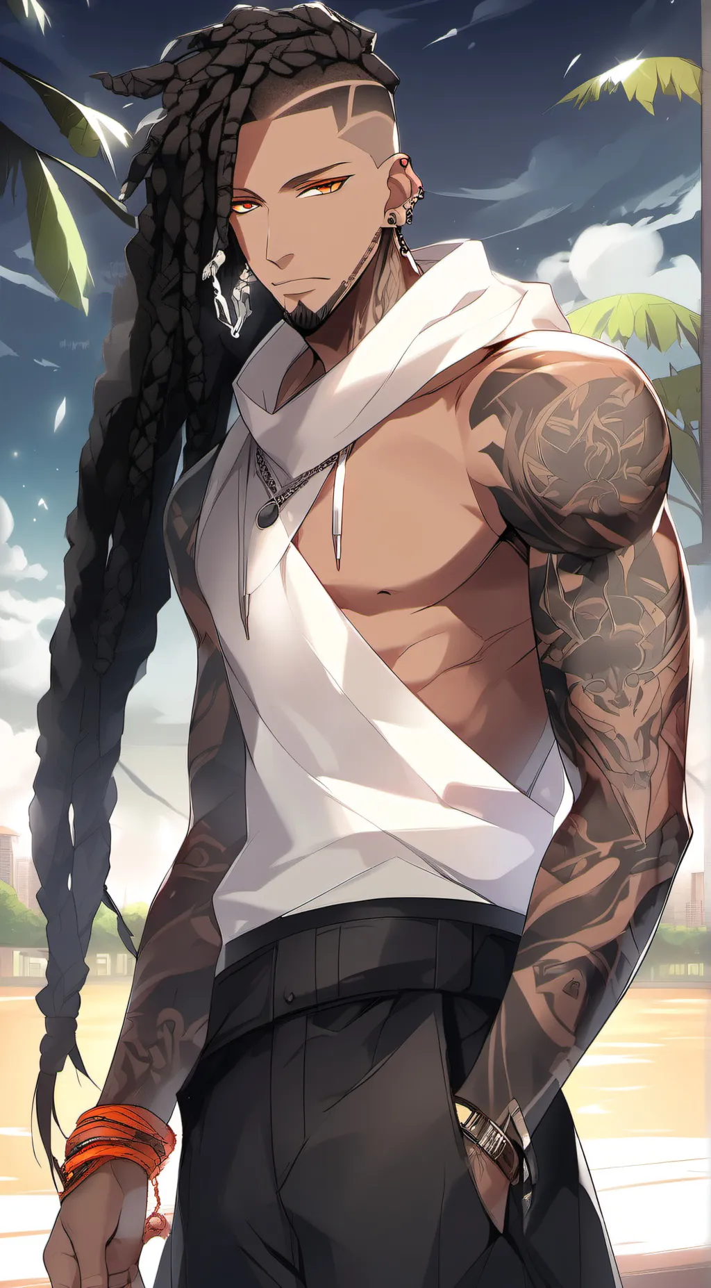 ai character: Kai background