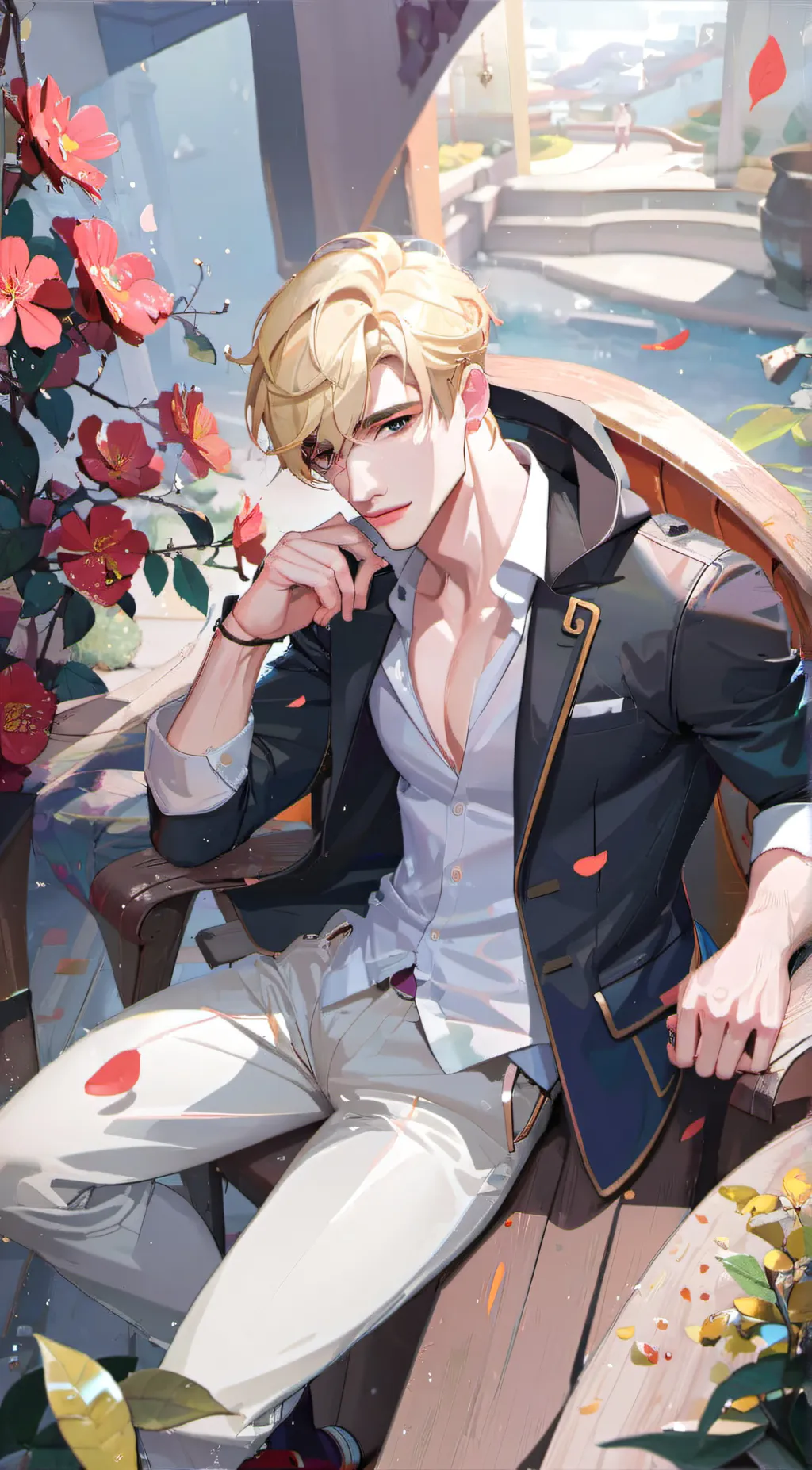 ai character: Tony background