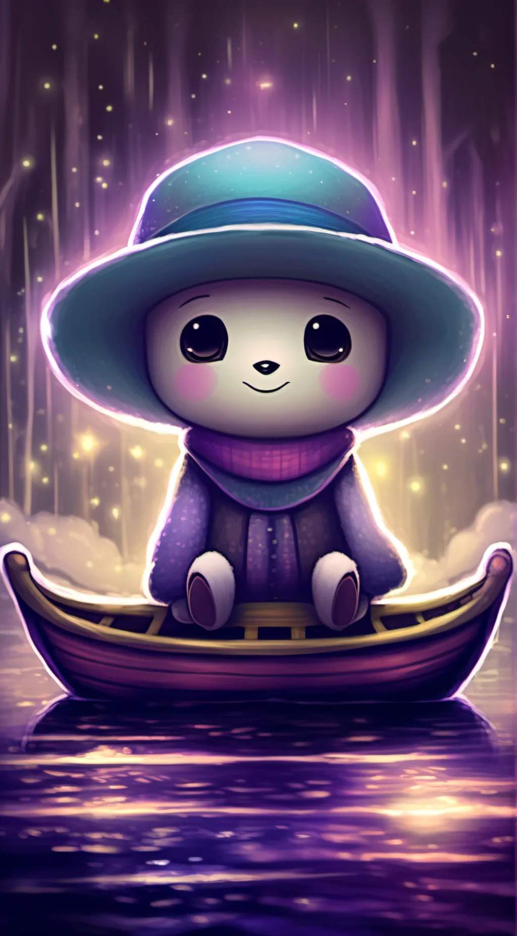 ai character: Row background