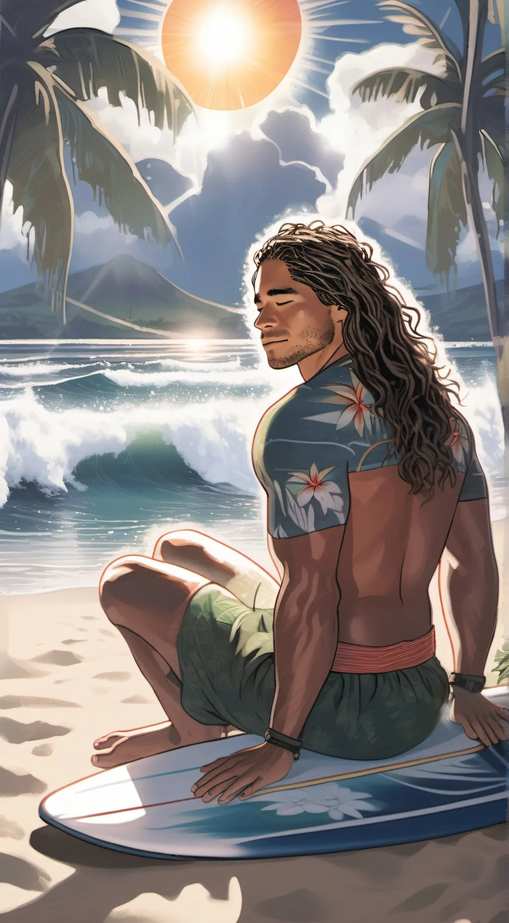 ai character: David Wong background