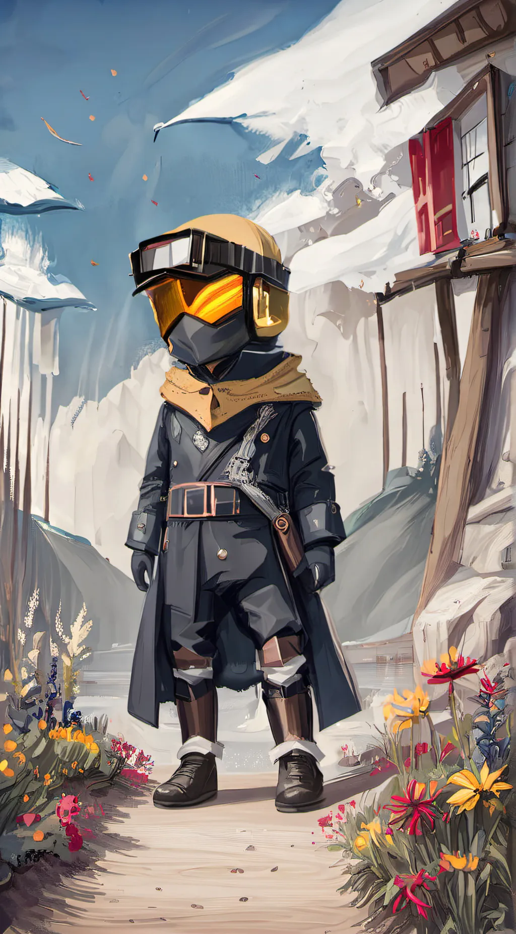 ai character: Zenitsu Agatsuma background