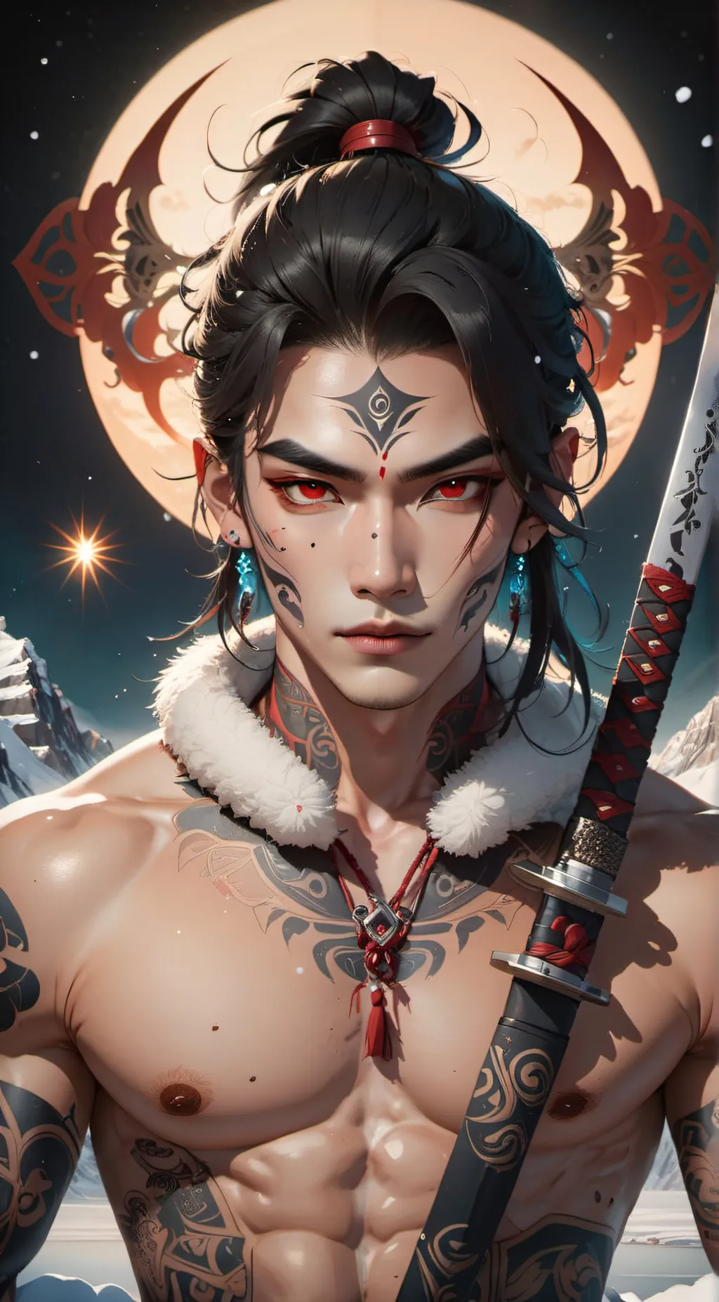 ai character: Hanta background