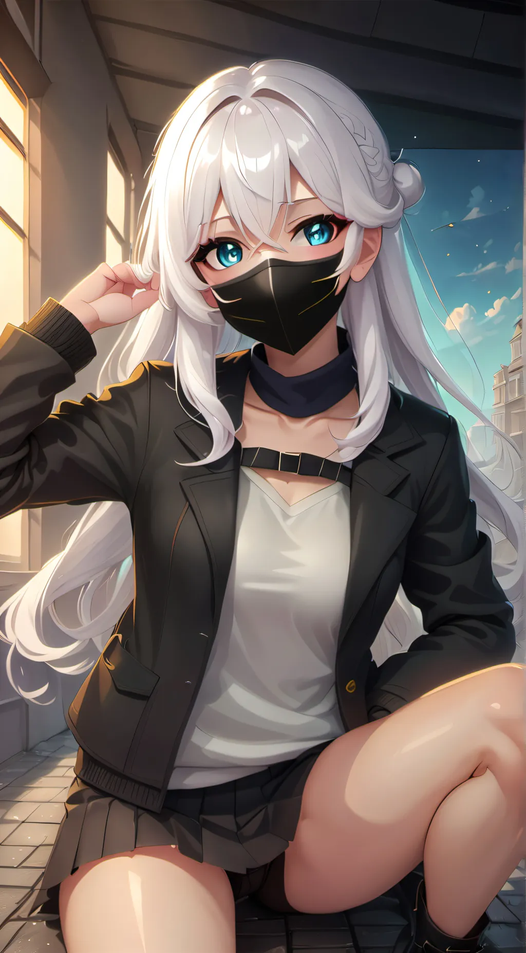 ai character: kyra background