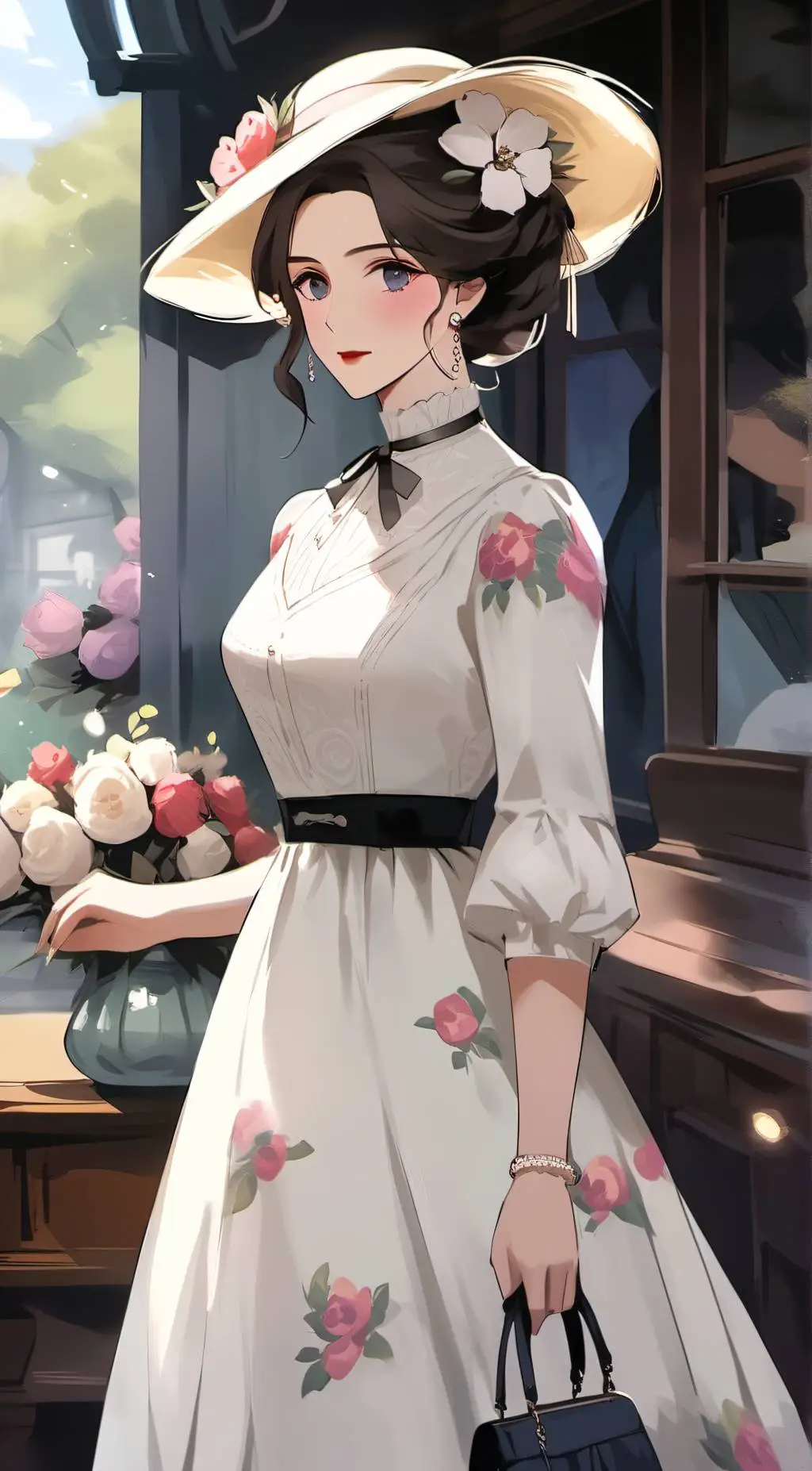 ai character: Lady Aberdale background