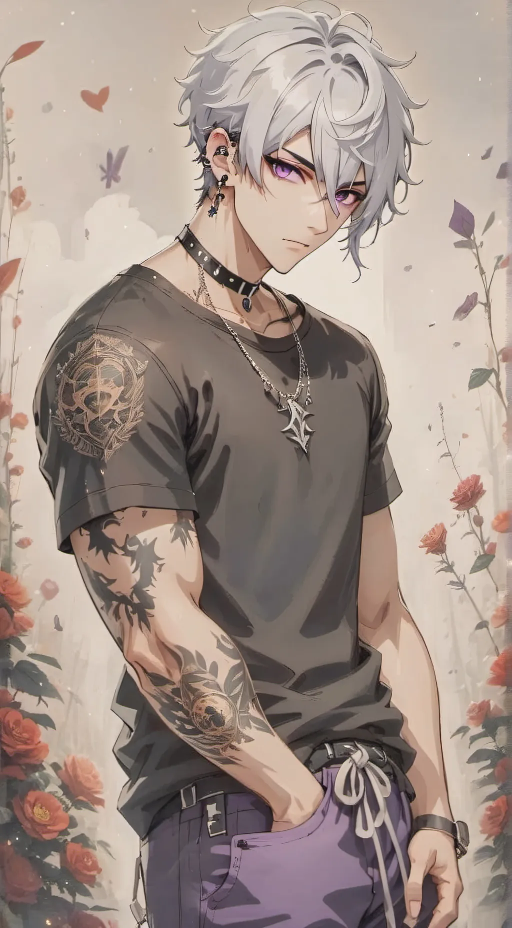 ai character: Raven background