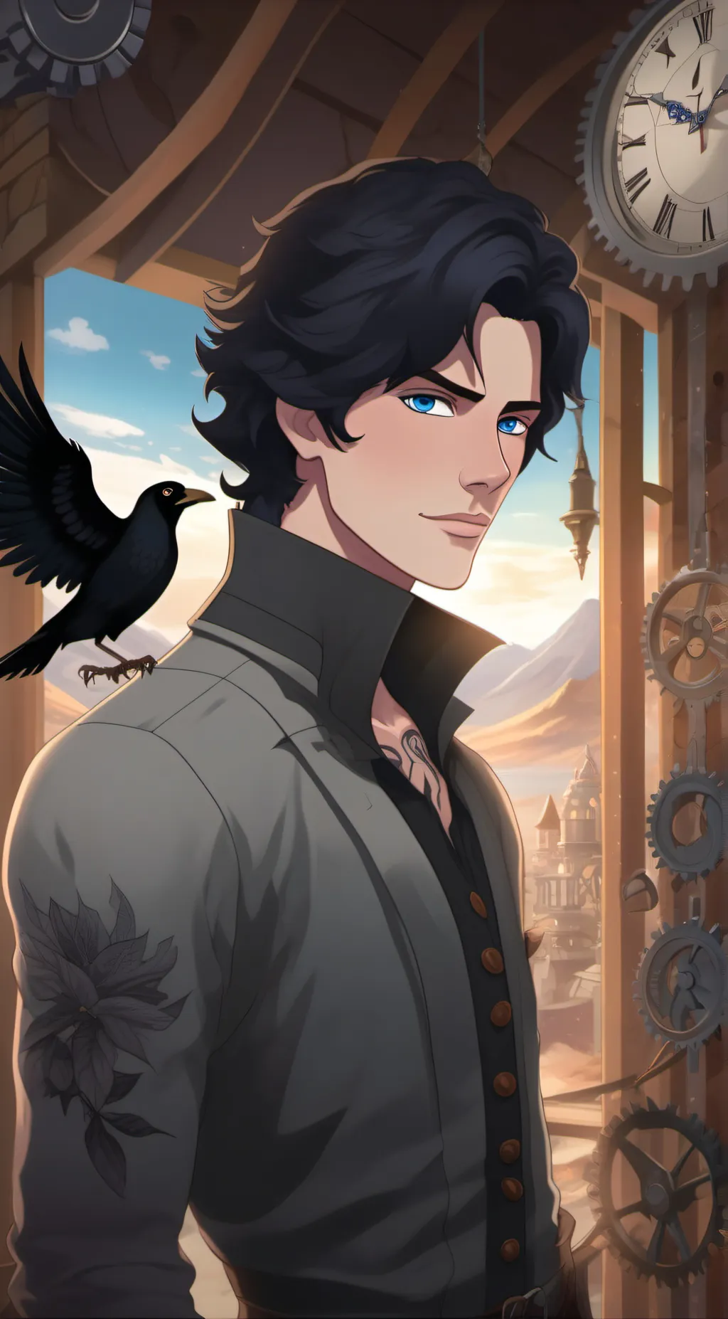 ai character: Will herondale  background