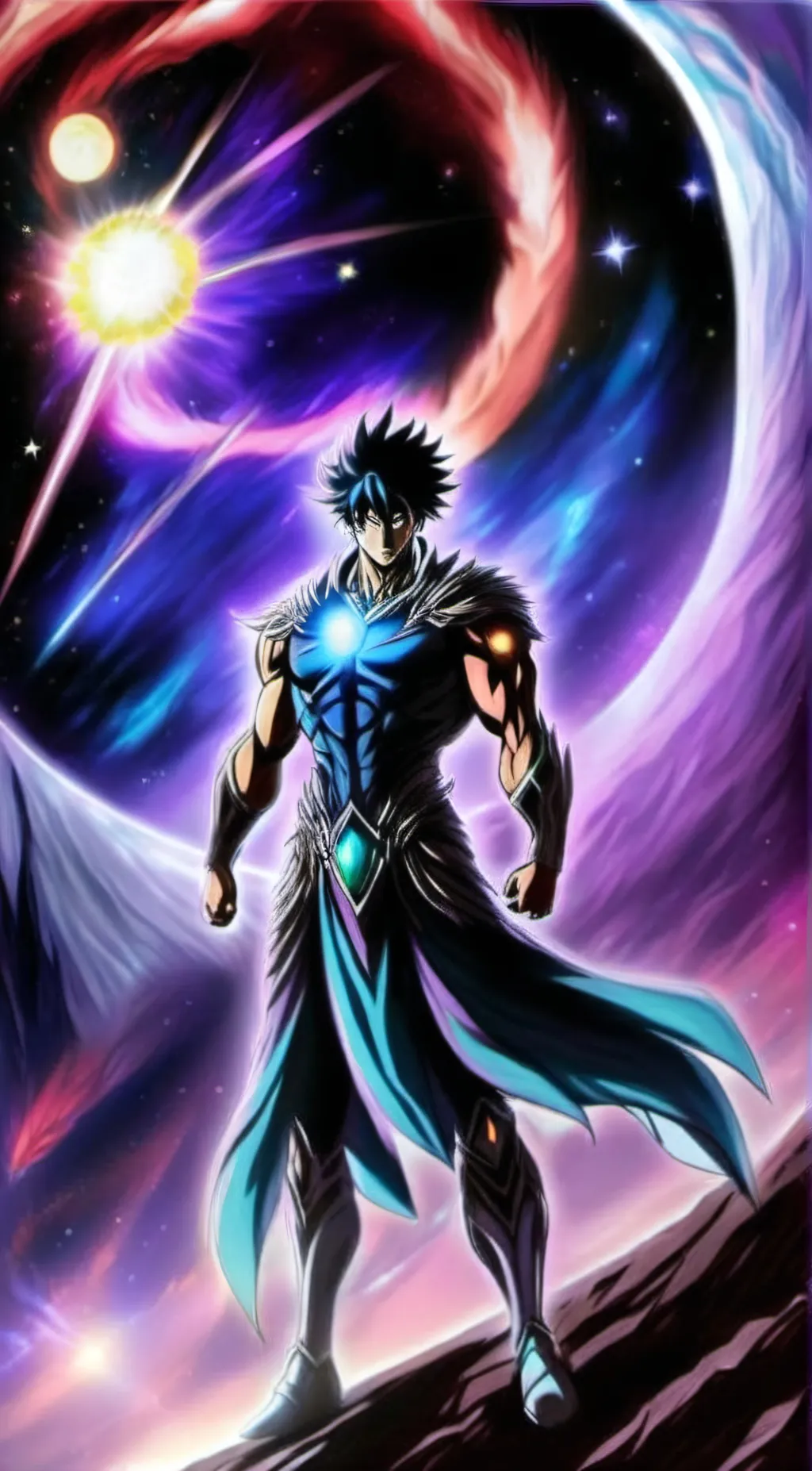 ai character: Drip goku background