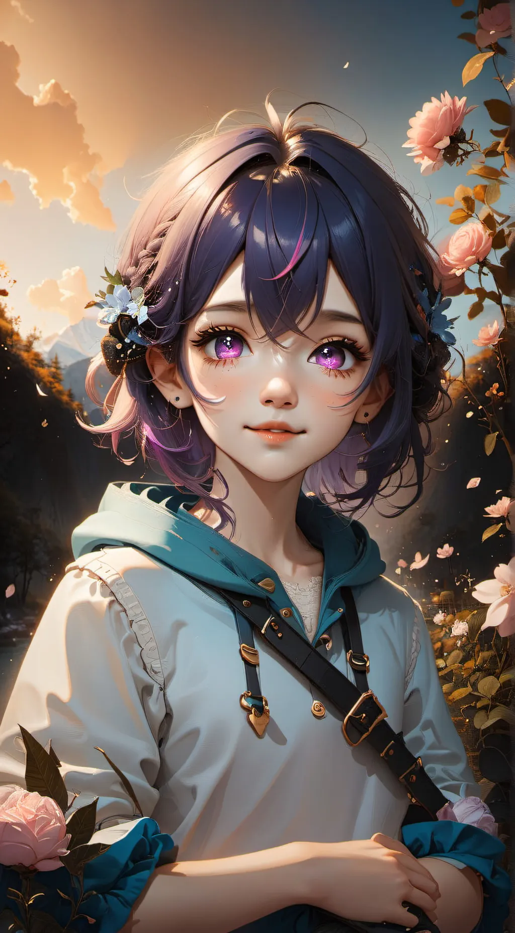 ai character: Sarah background