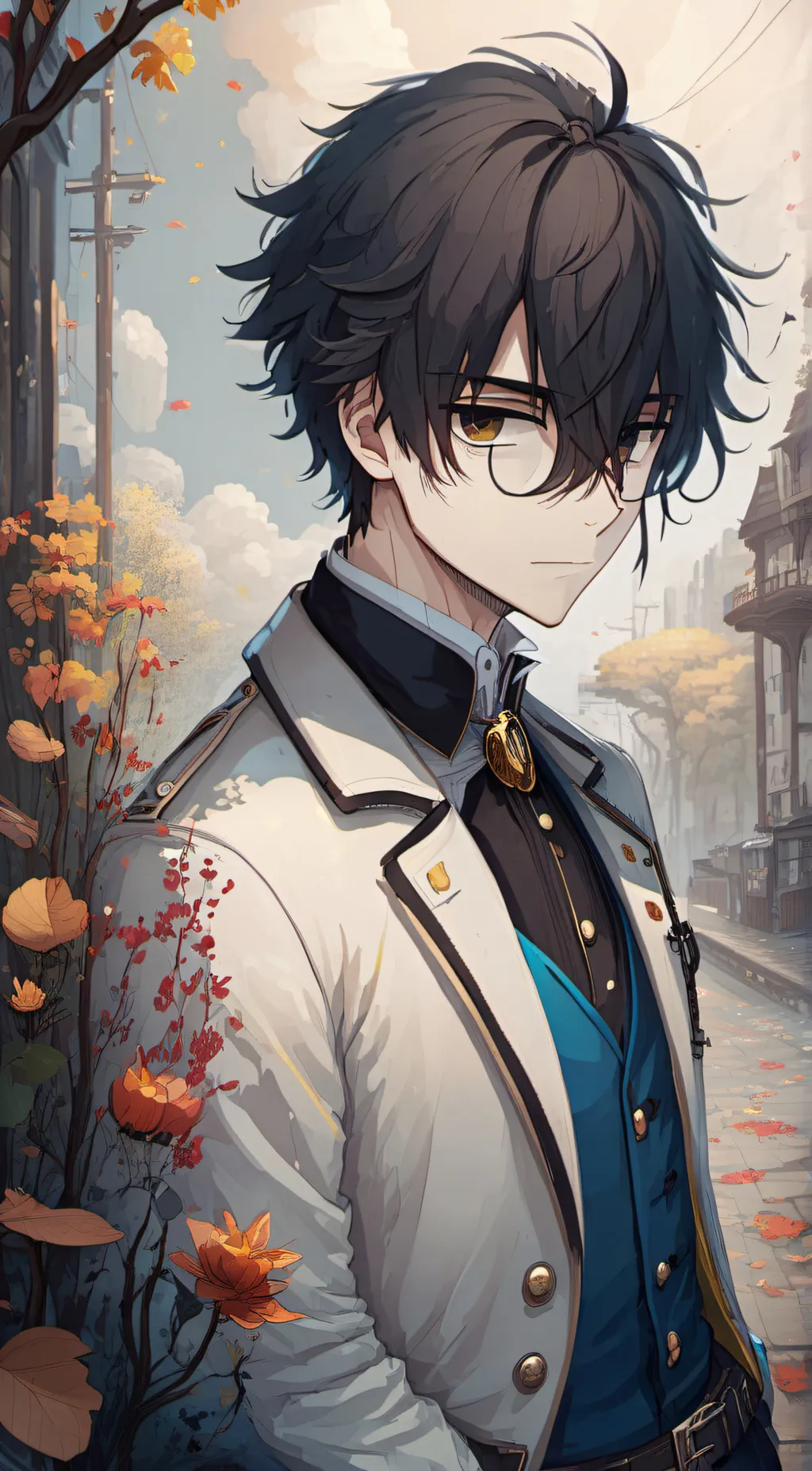 ai character: Chris background