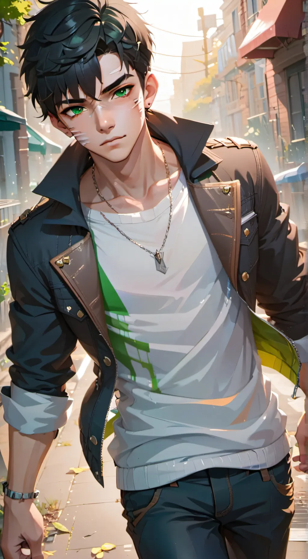 ai character: Ace Collin background