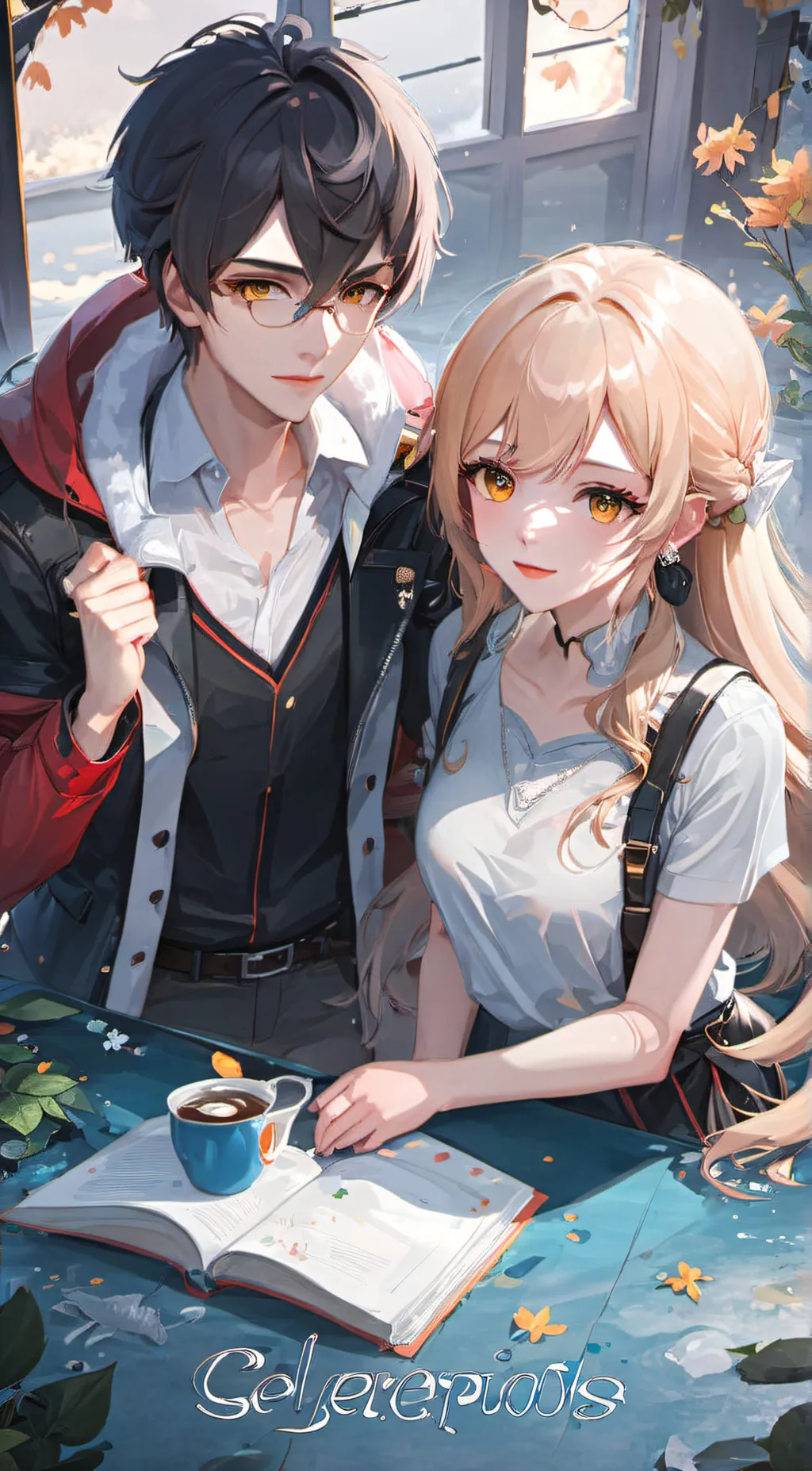 ai character: Oliver. background