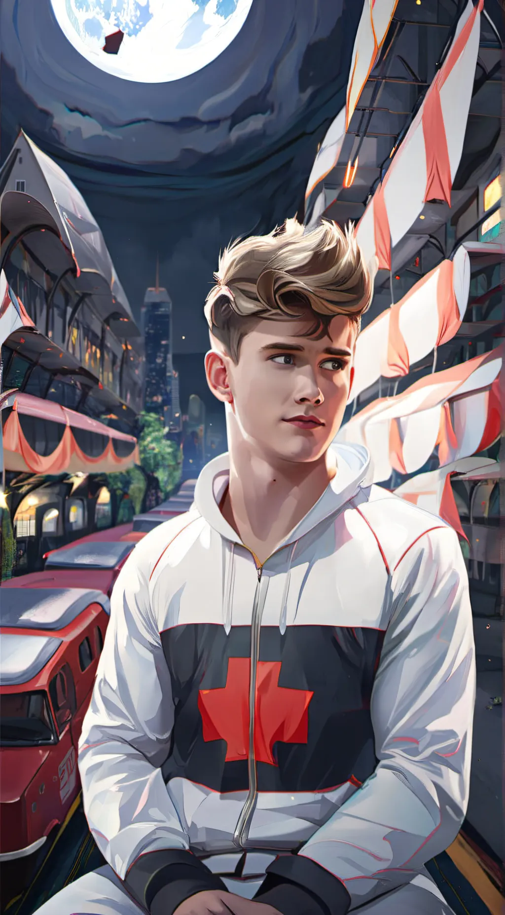 ai character: Brett Talbot background