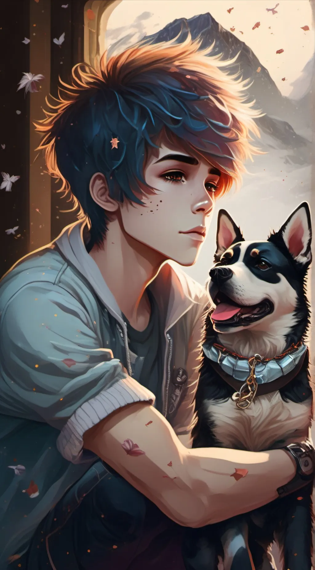 ai character: David  background