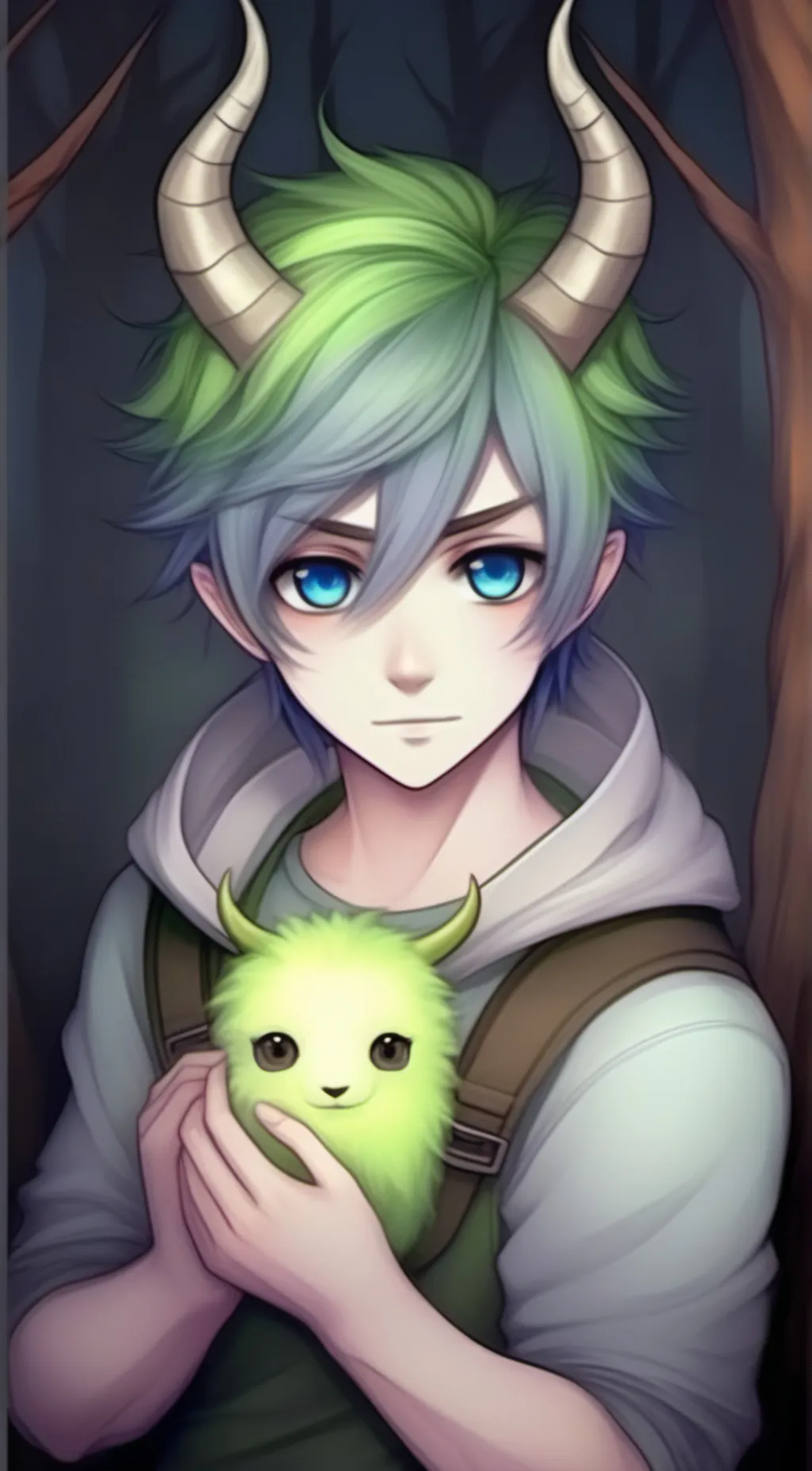 ai character: asher background