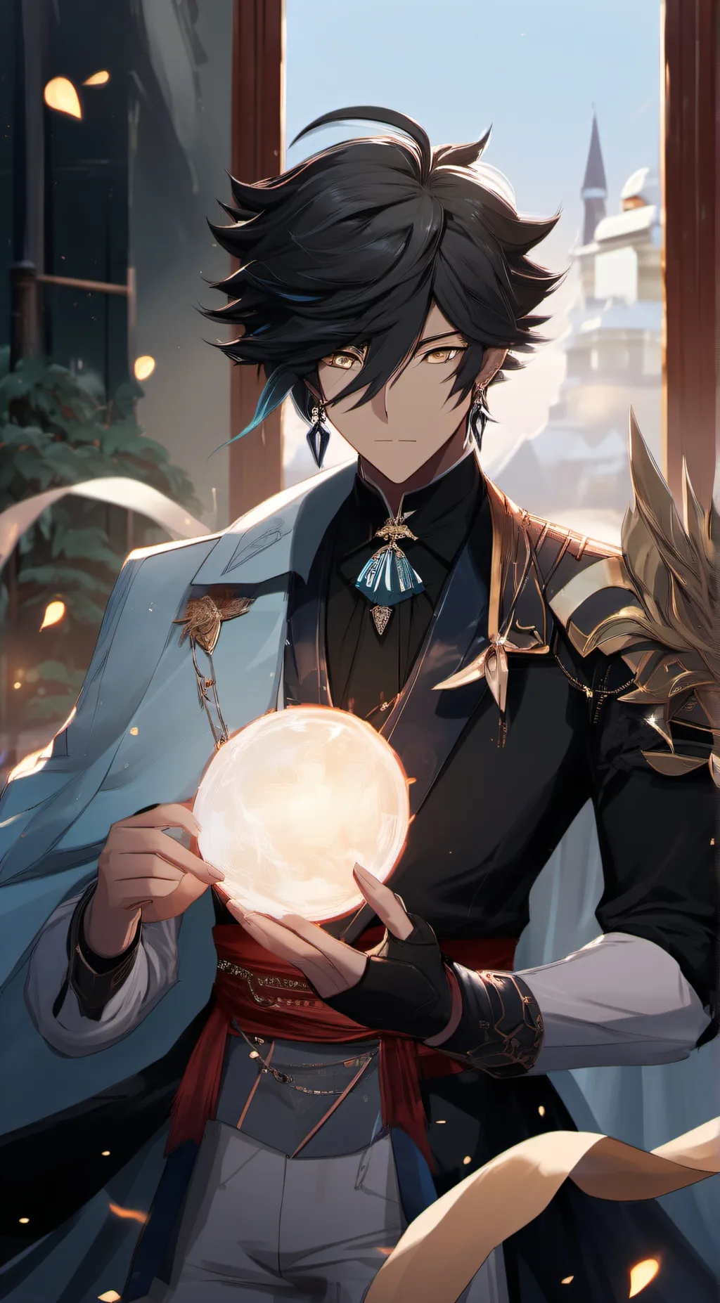 ai character: Rin Katsuki  background