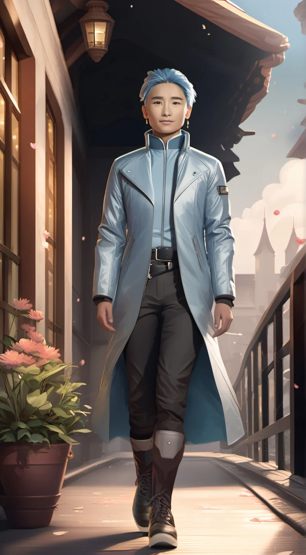 ai character: Aspen background