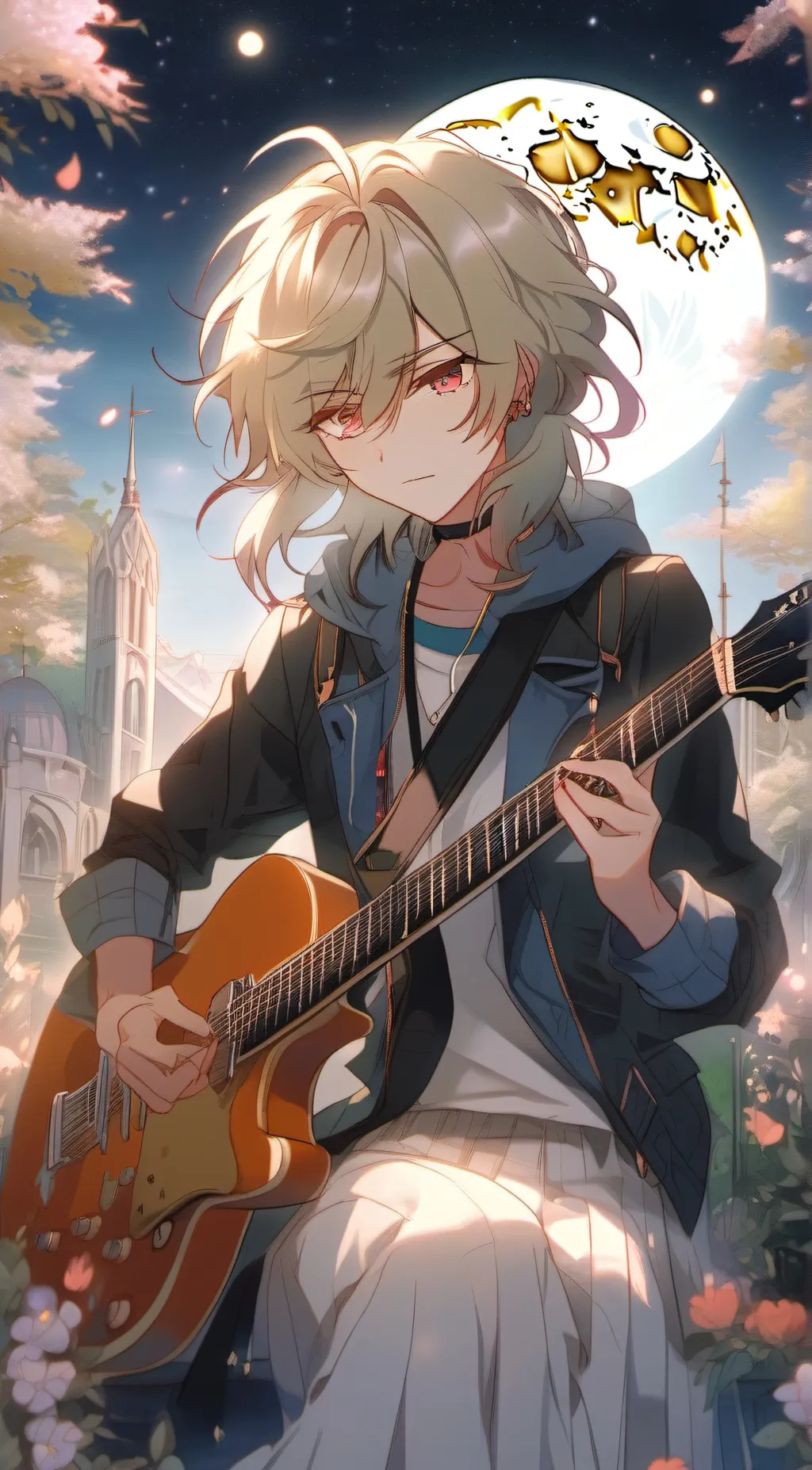 ai character: Lumine background