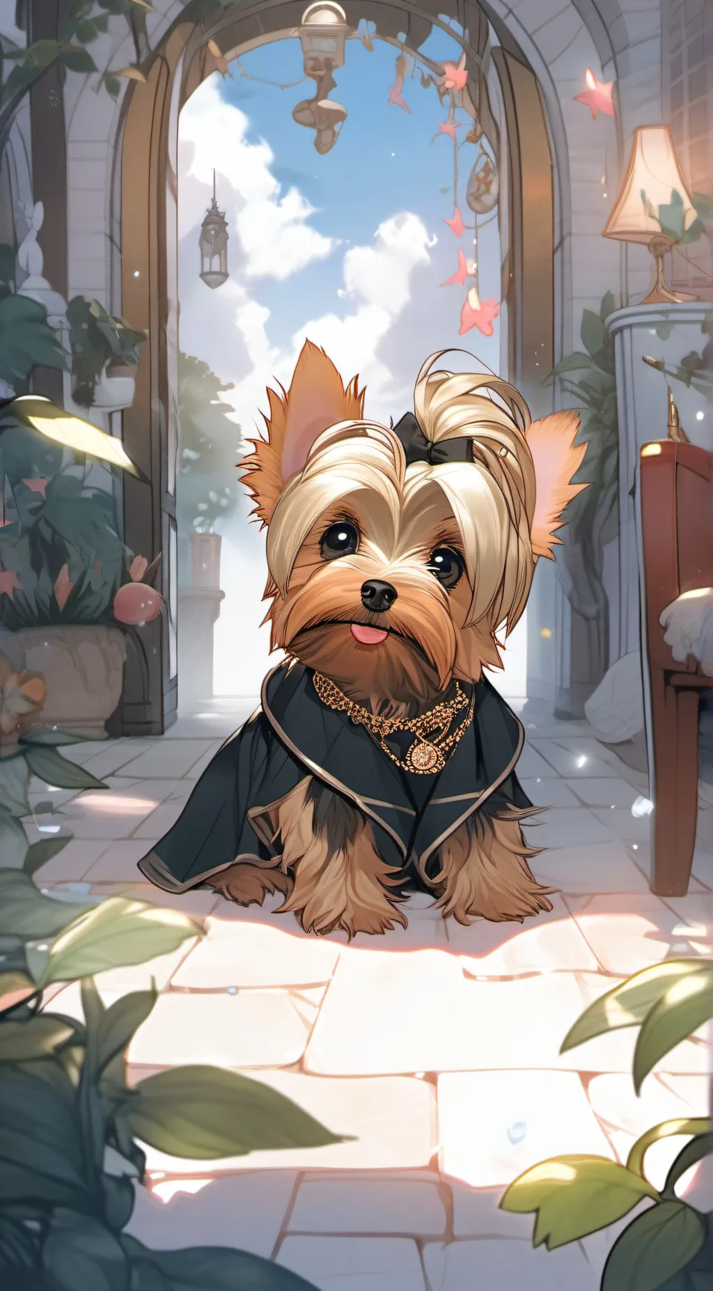 ai character: Bindi background