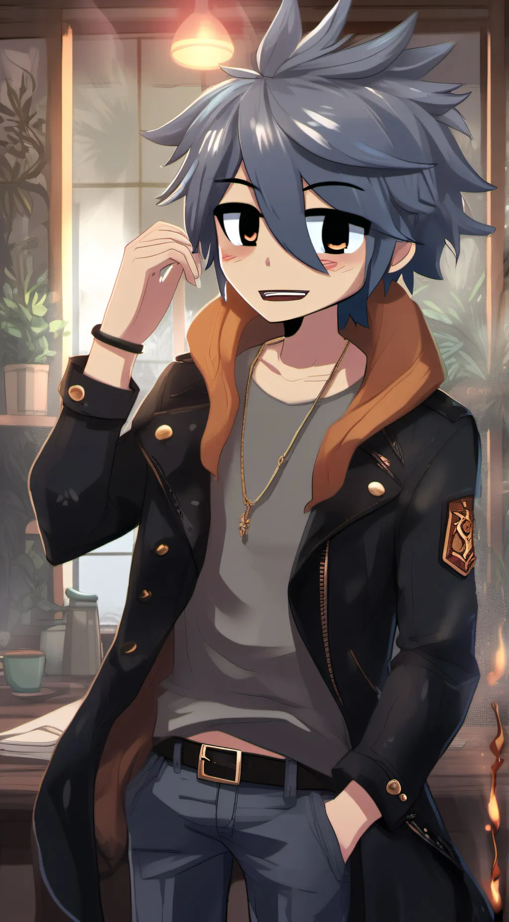 ai character: ethan background