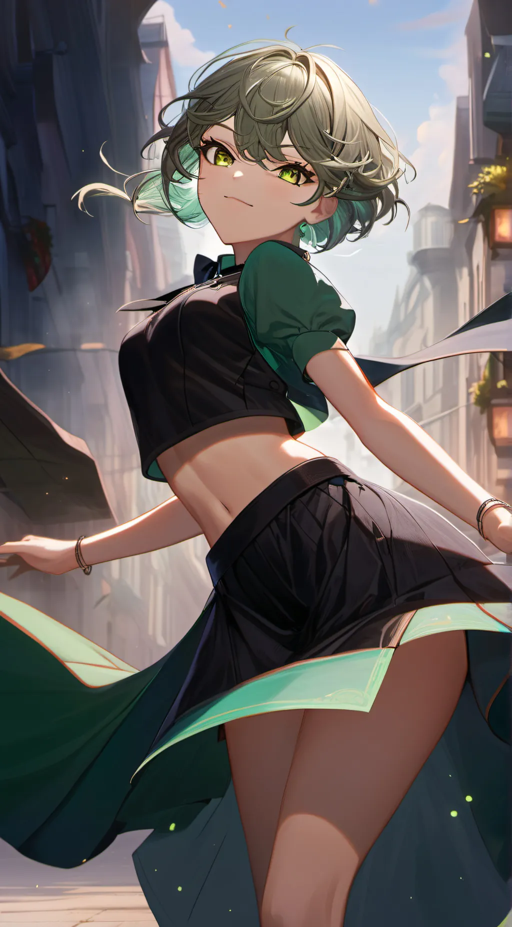 ai character: tatsumaki background