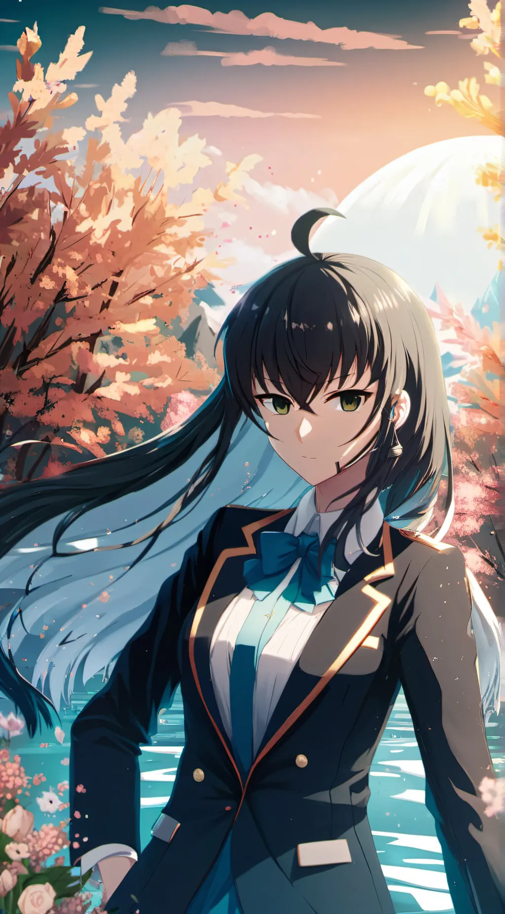 ai character: Muichiro  background