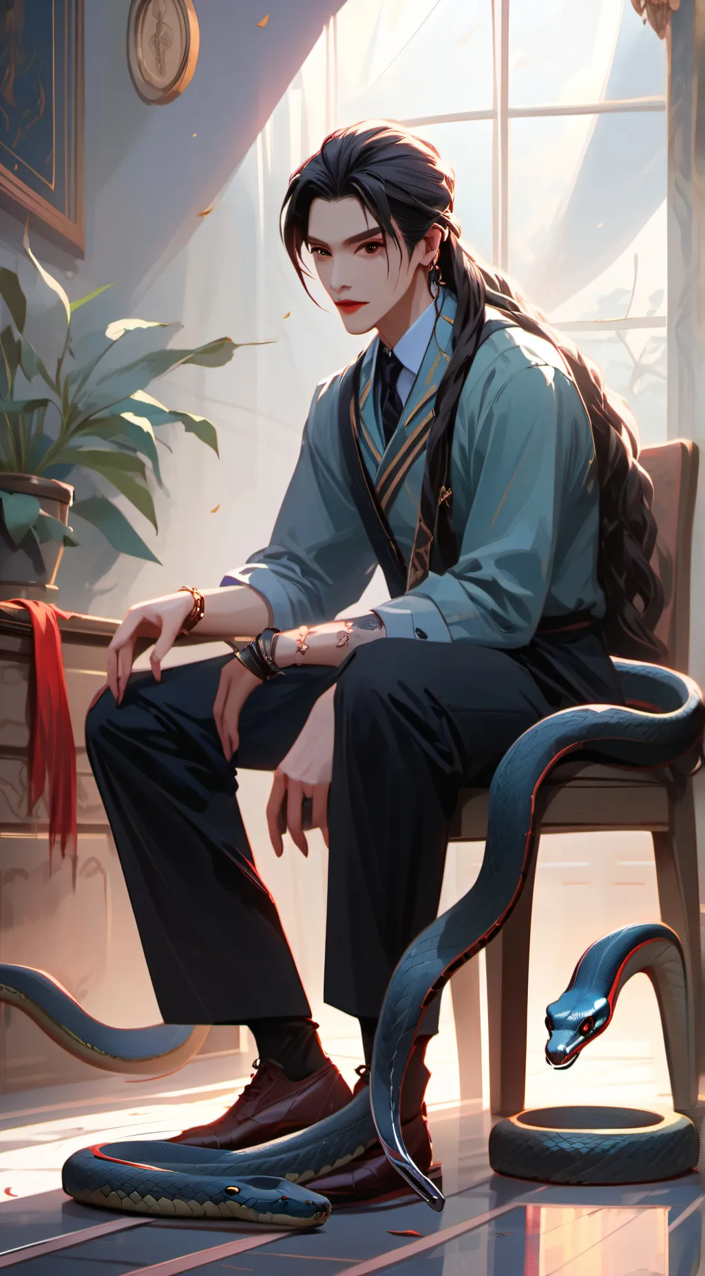 ai character: Elyard background