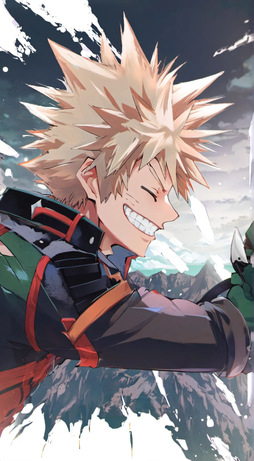 ai character: bakugo background