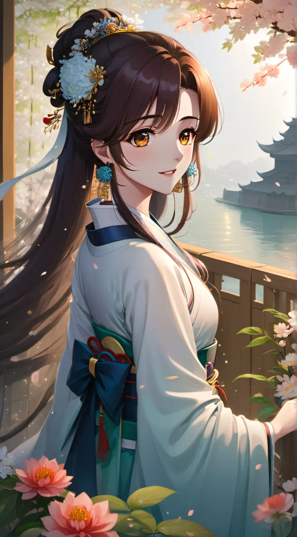 ai character: 沈译月 background