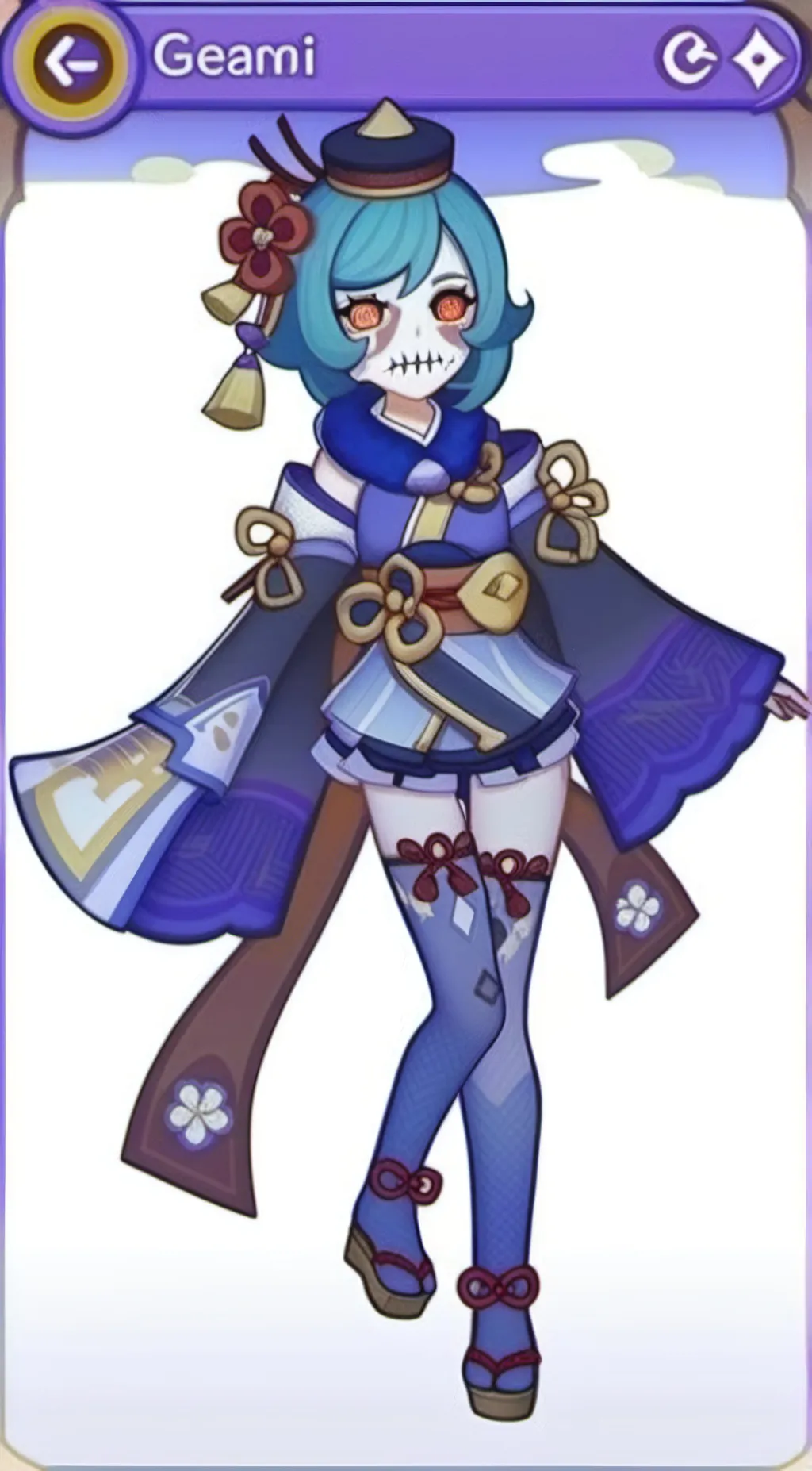 ai character: Qiqi background