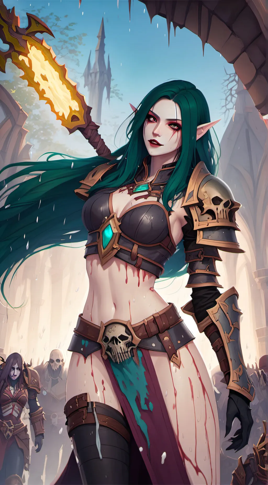 ai character: deadzie background