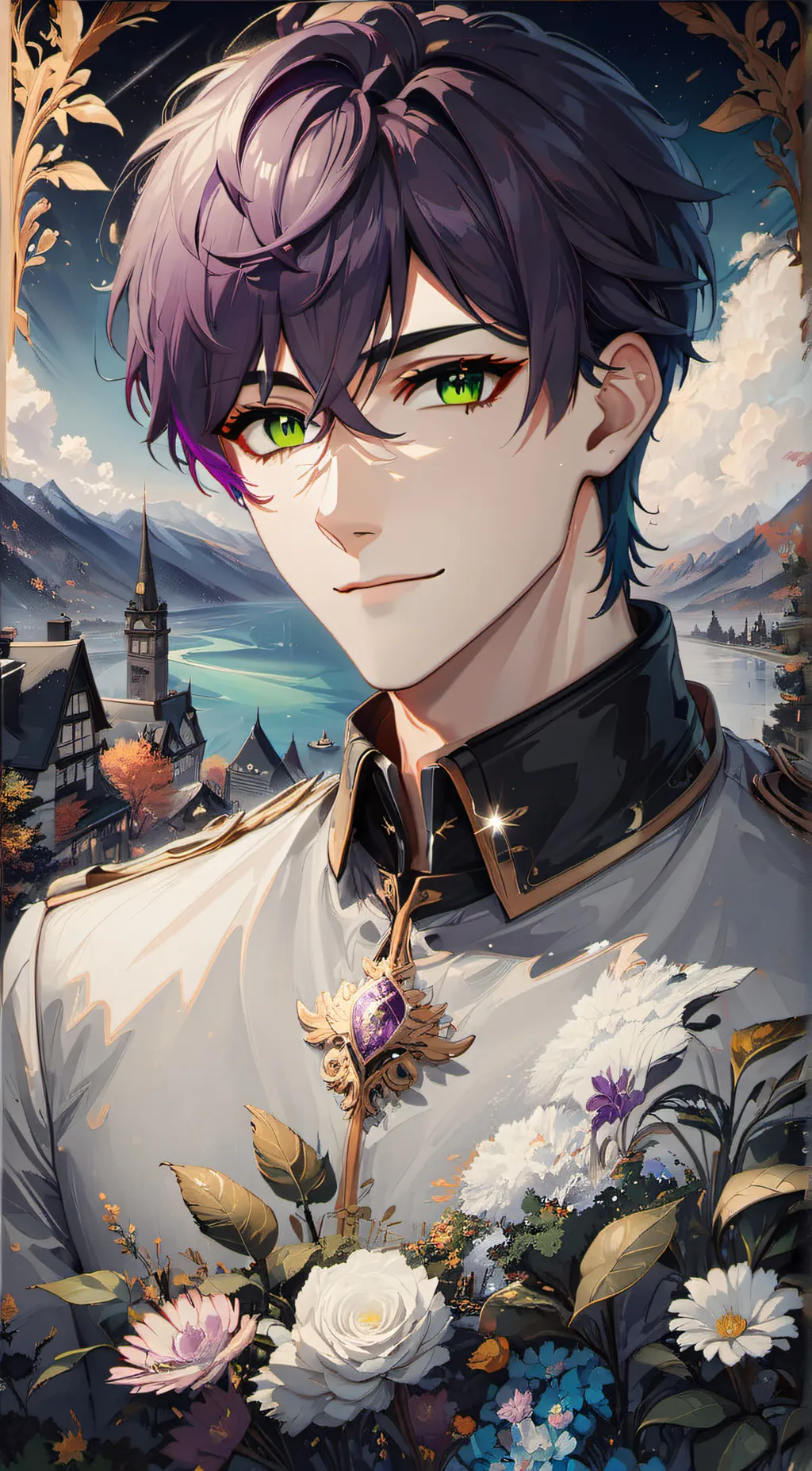 ai character: Adrian background