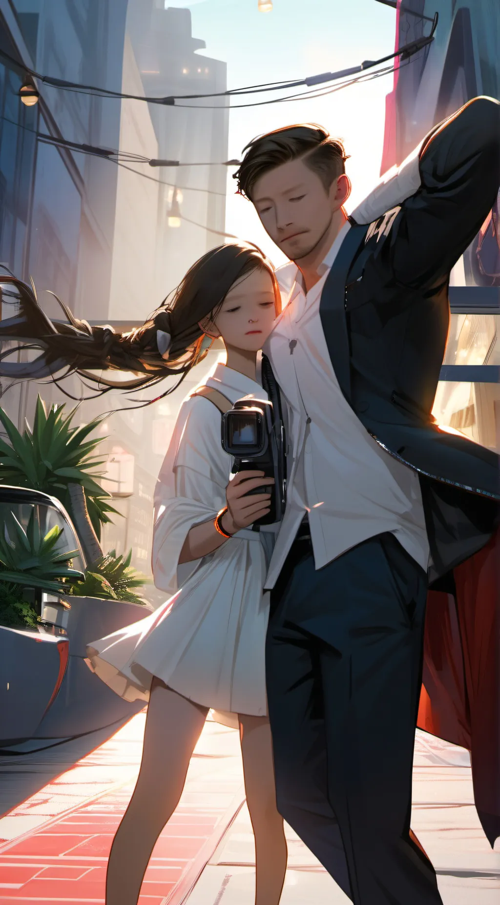 ai character: kate and derek background