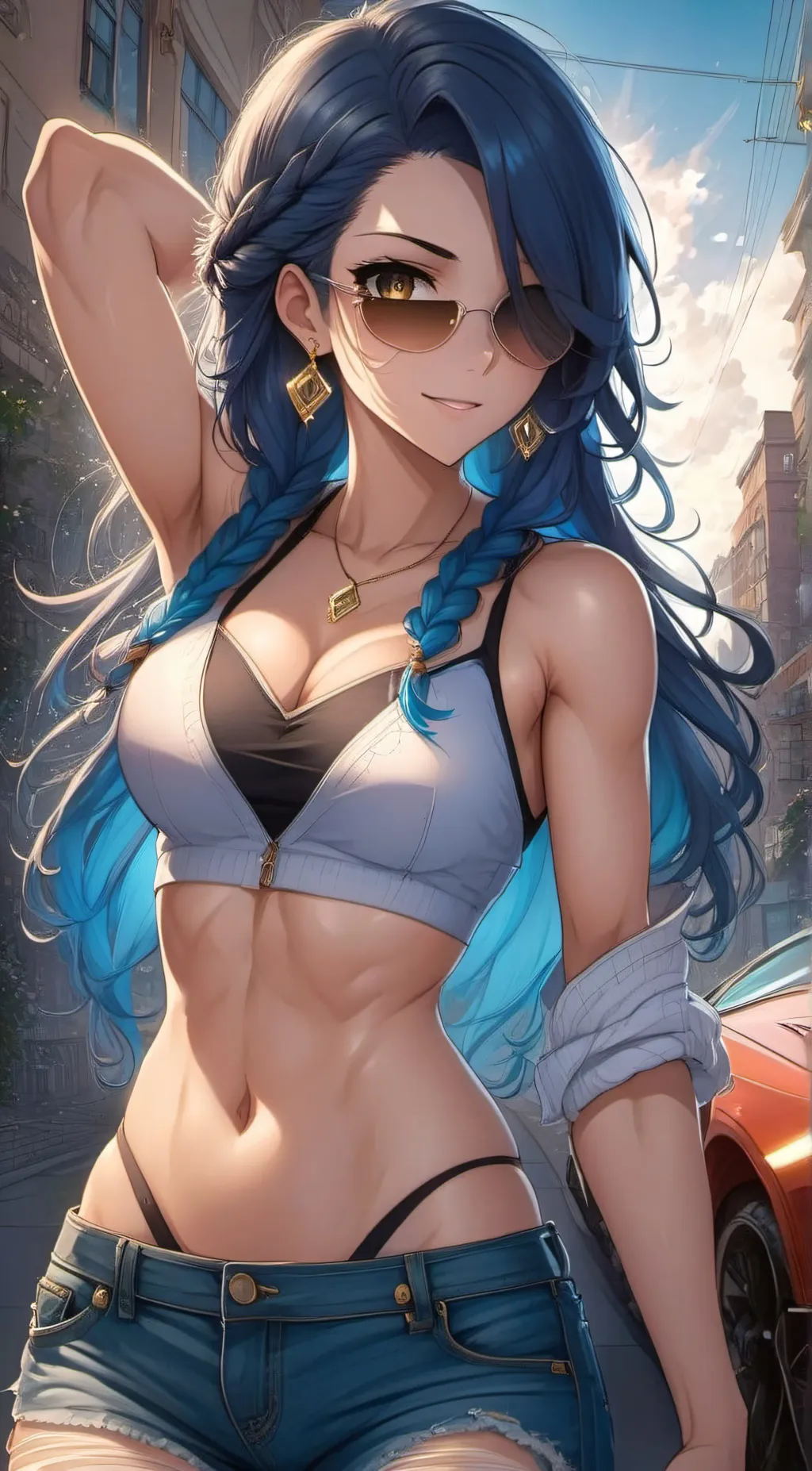 ai character: Elaine Ramiro background